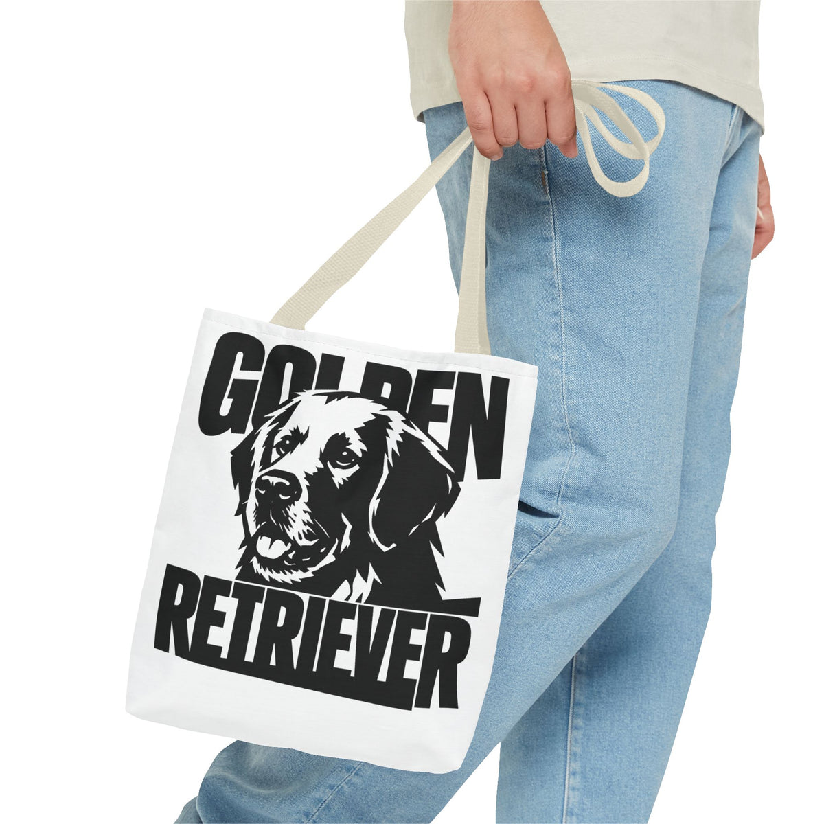 Tote Bag Golden Retriever – Sac Fourre-Tout Chien Golden Retriever
