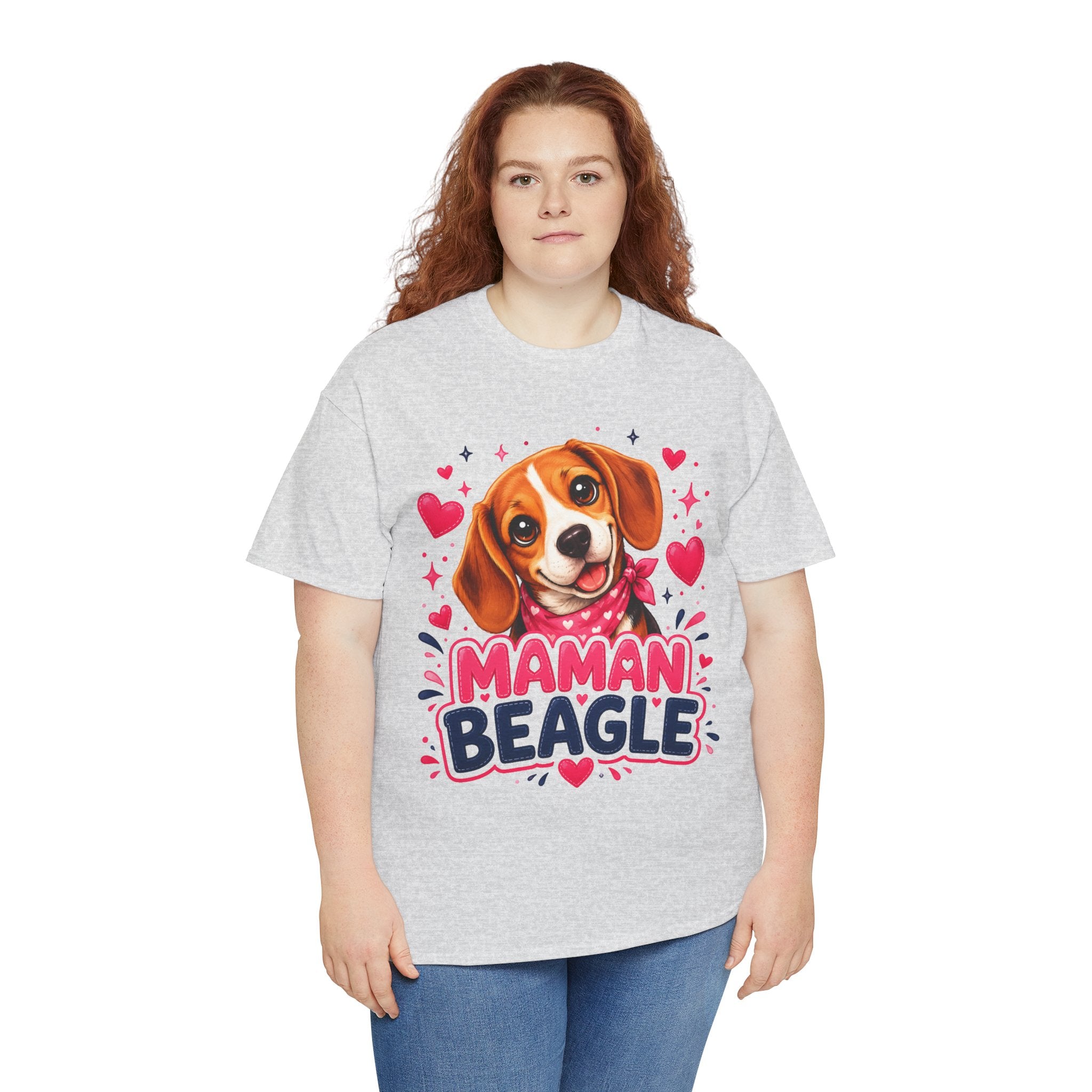 T-Shirt Femme Beagle – Maman Beagle Cadeau