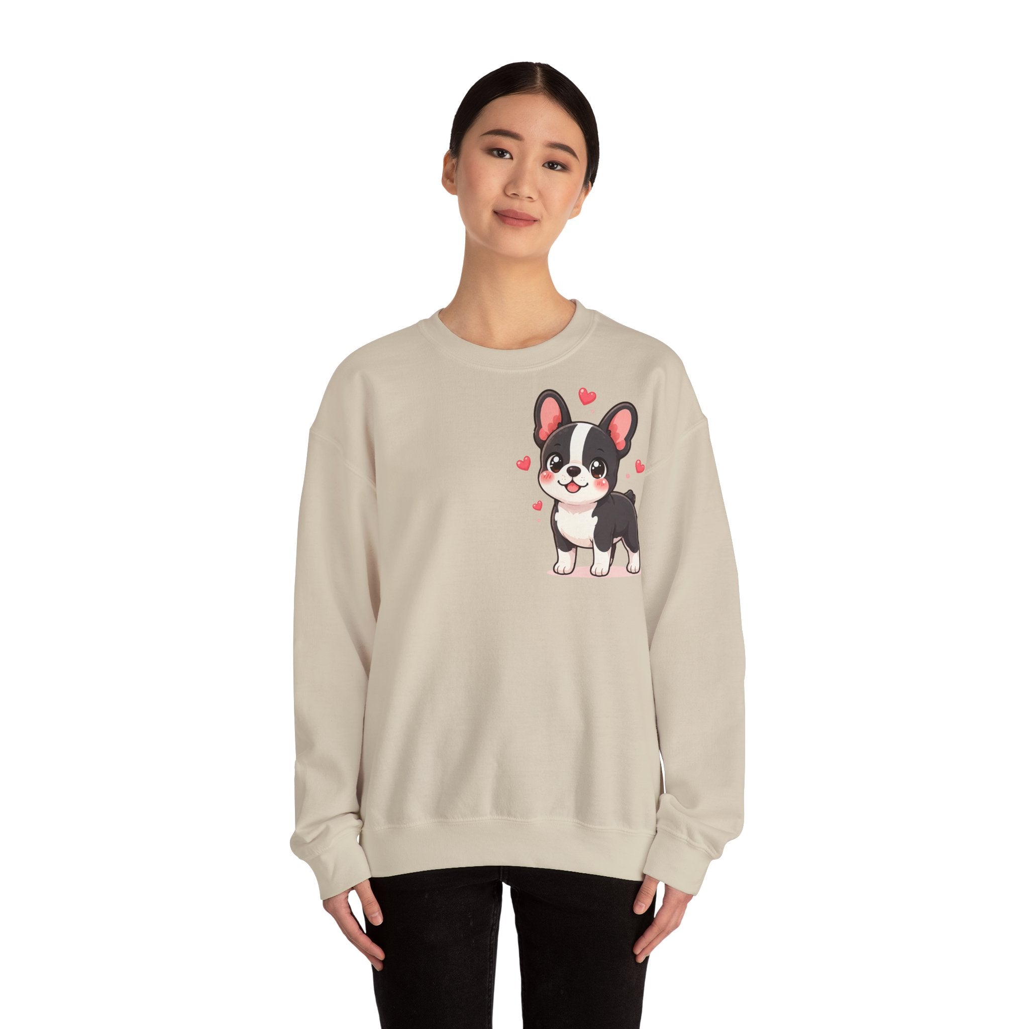Sweatshirt Bouledogue Français – Frenchie Love Cadeau