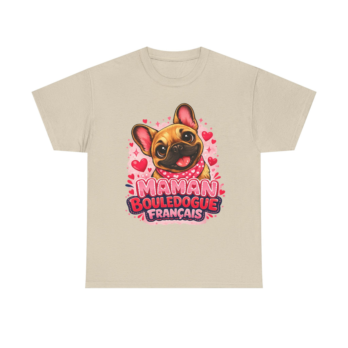 T-Shirt Femme Bouledogue Français – Maman Frenchie Cadeau