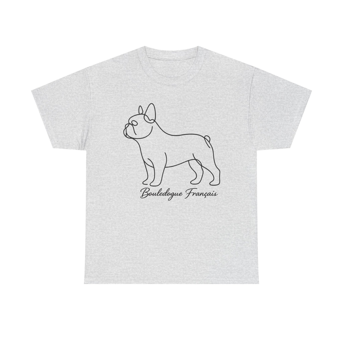 T-Shirt Bouledogue Français Confortable : Un Élément Indispensable pour les Amoureux des Frenchies