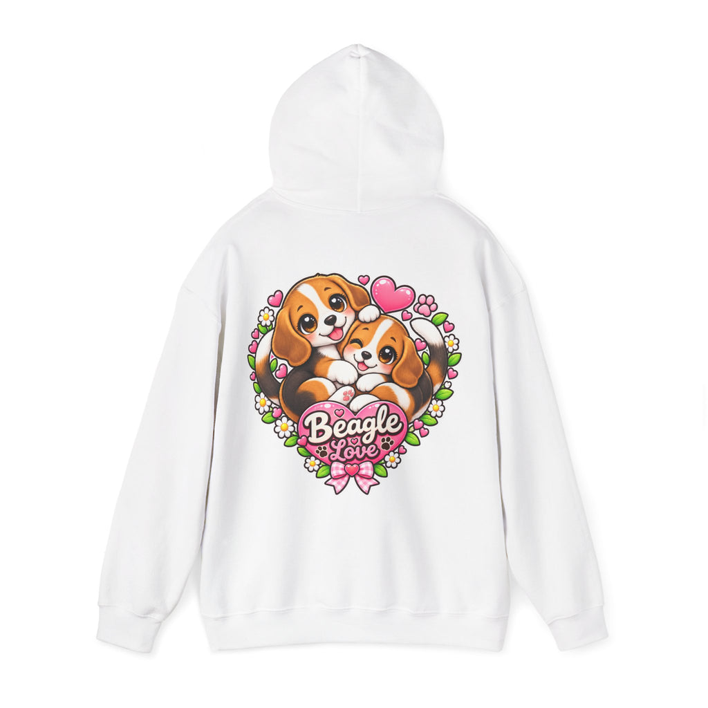 Sweatshirt à Capuche Beagle – Beagle Love Recto Verso