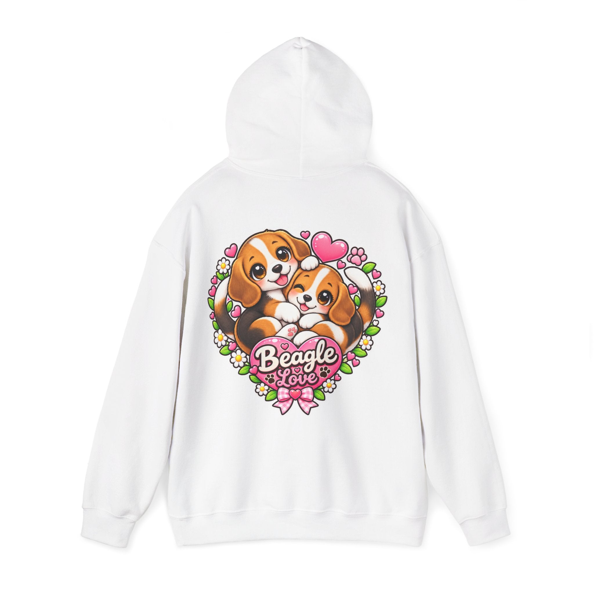 Sweatshirt à Capuche Beagle – Beagle Love Recto Verso