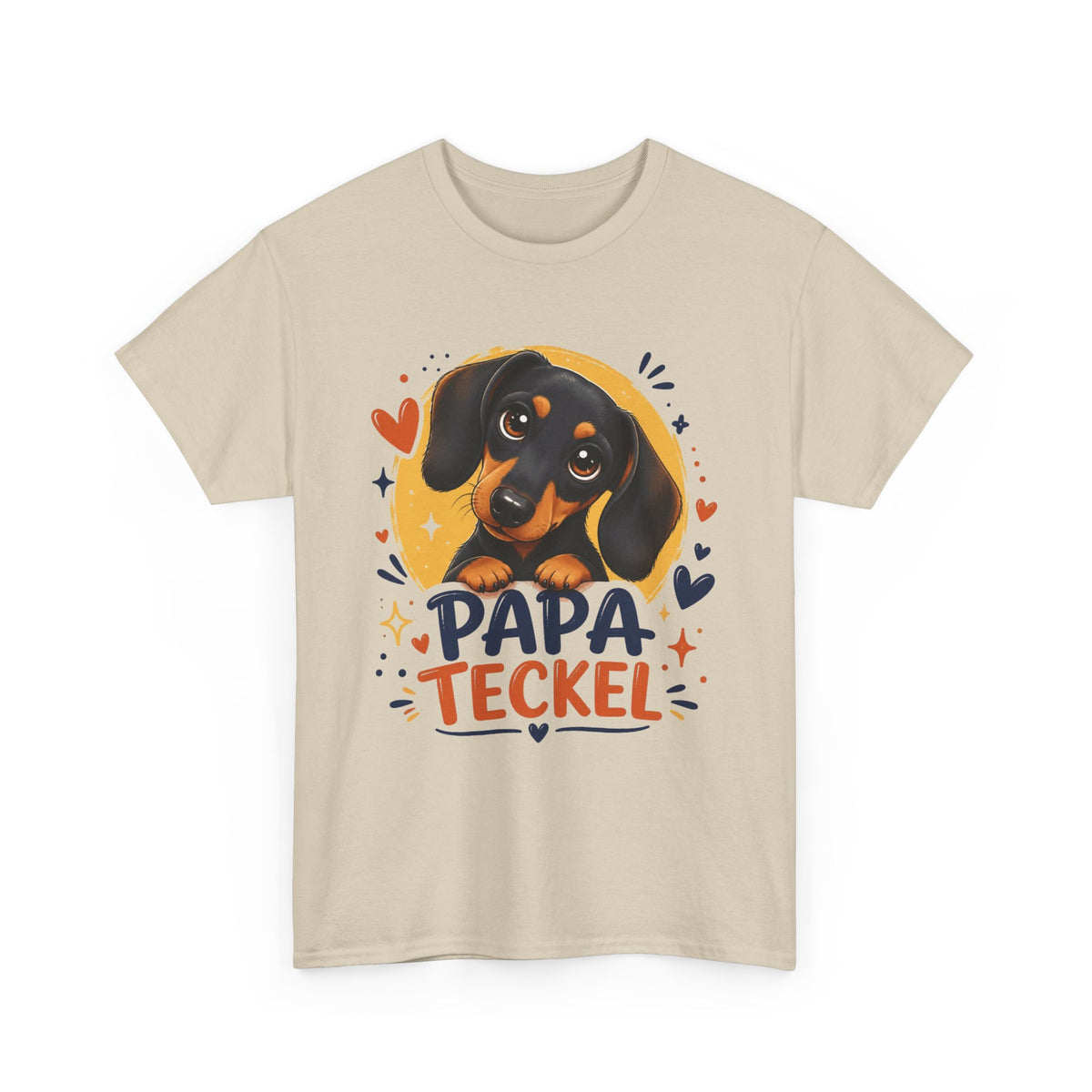 T-Shirt Homme Teckel – Papa Teckel Graphique