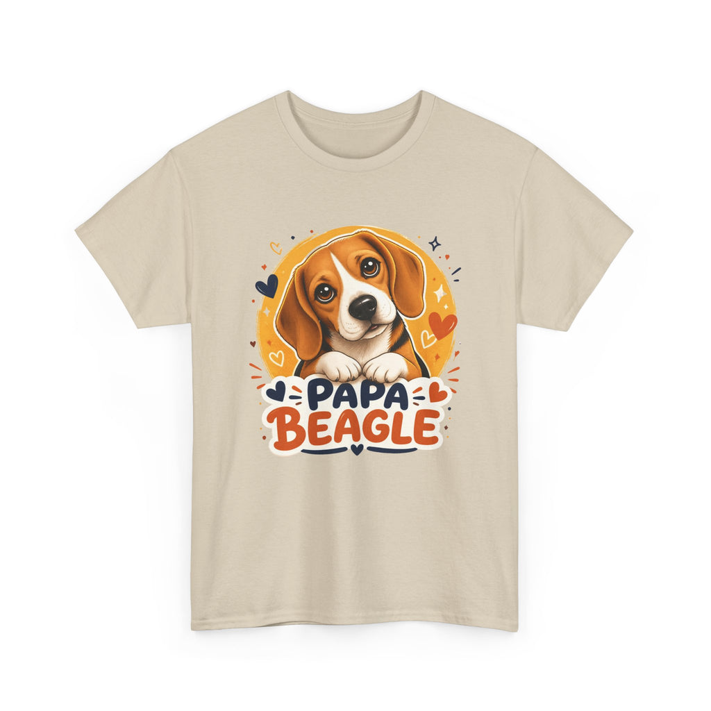 T-Shirt Homme Beagle – Papa Beagle Graphique