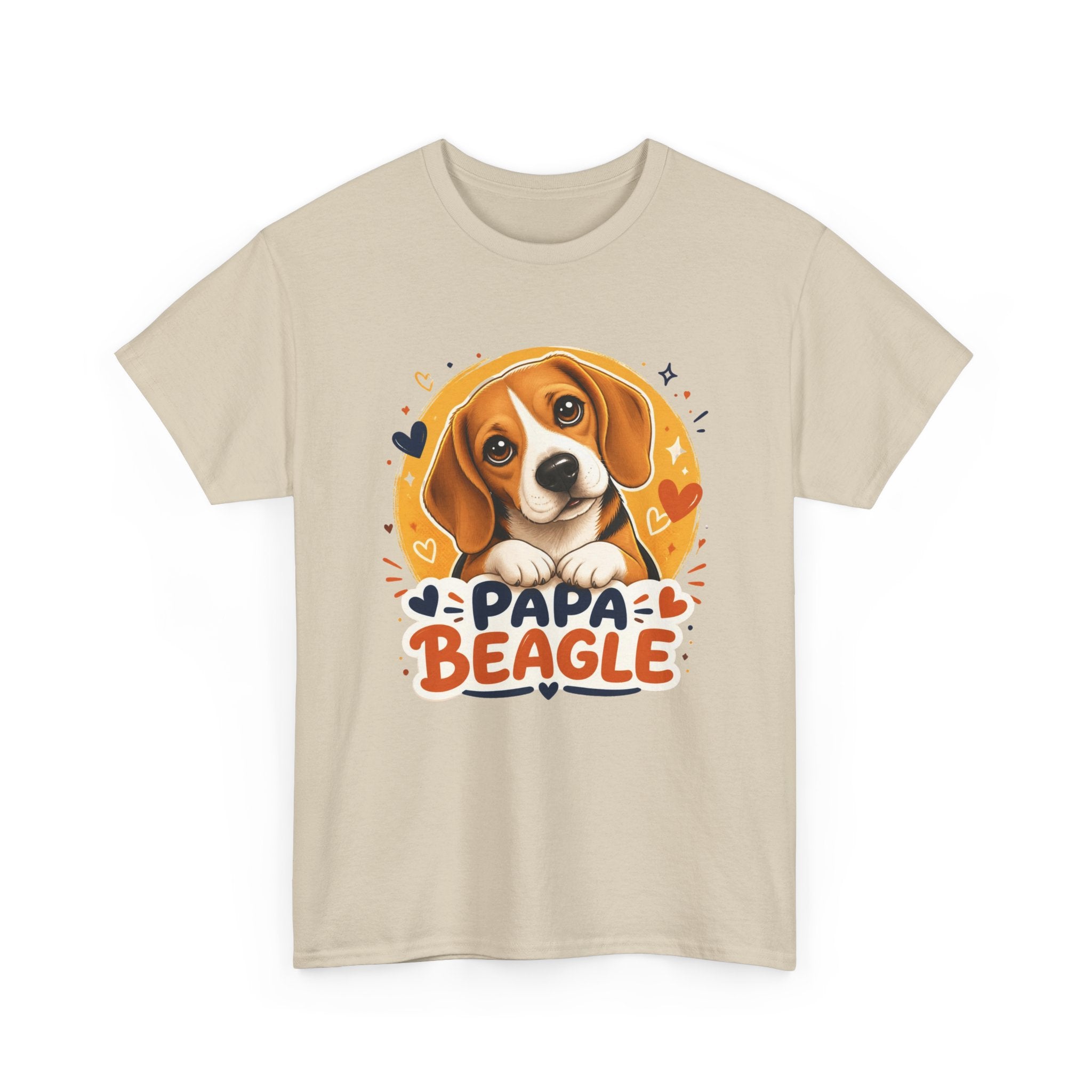 T-Shirt Homme Beagle – Papa Beagle Graphique