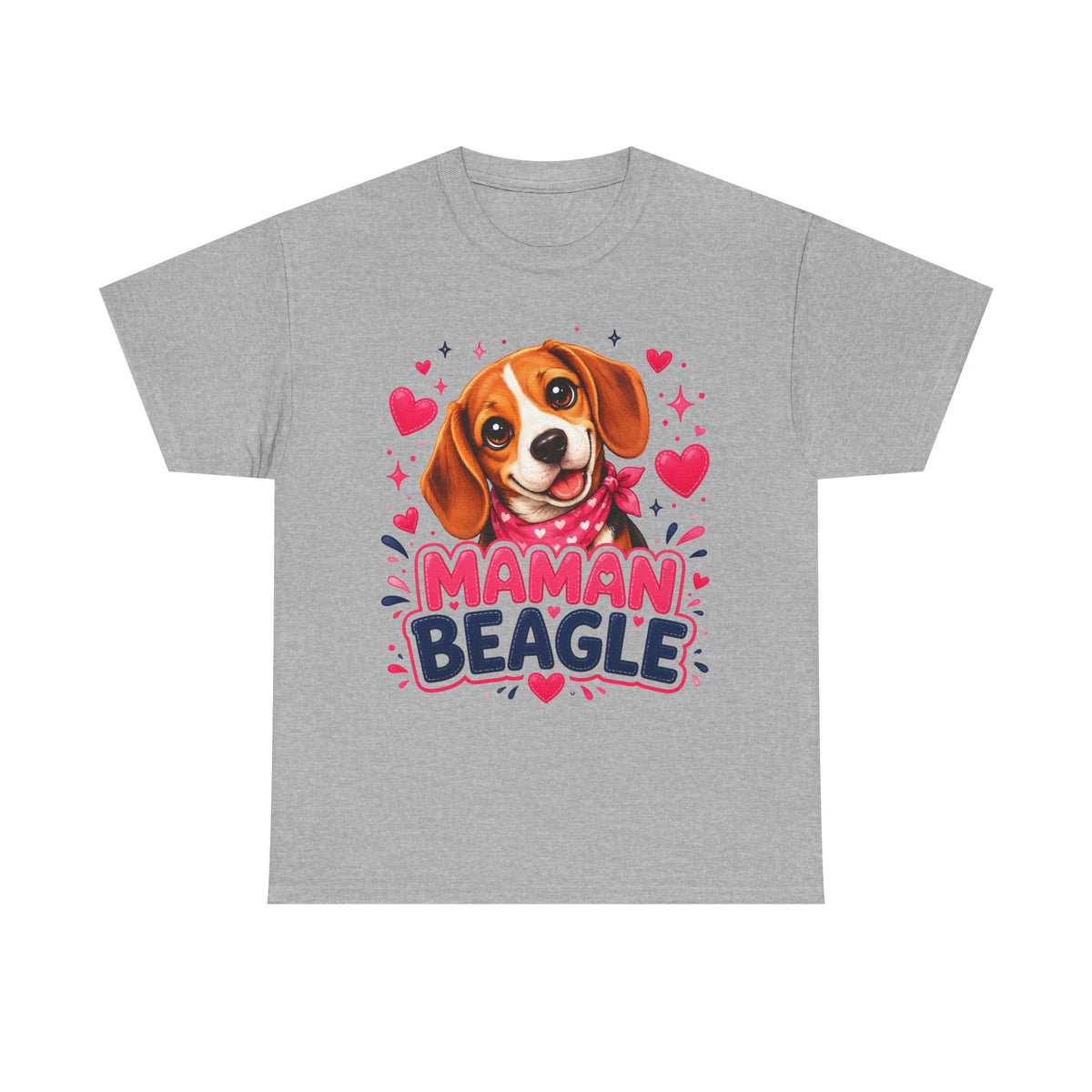 T-Shirt Femme Beagle – Maman Beagle Cadeau