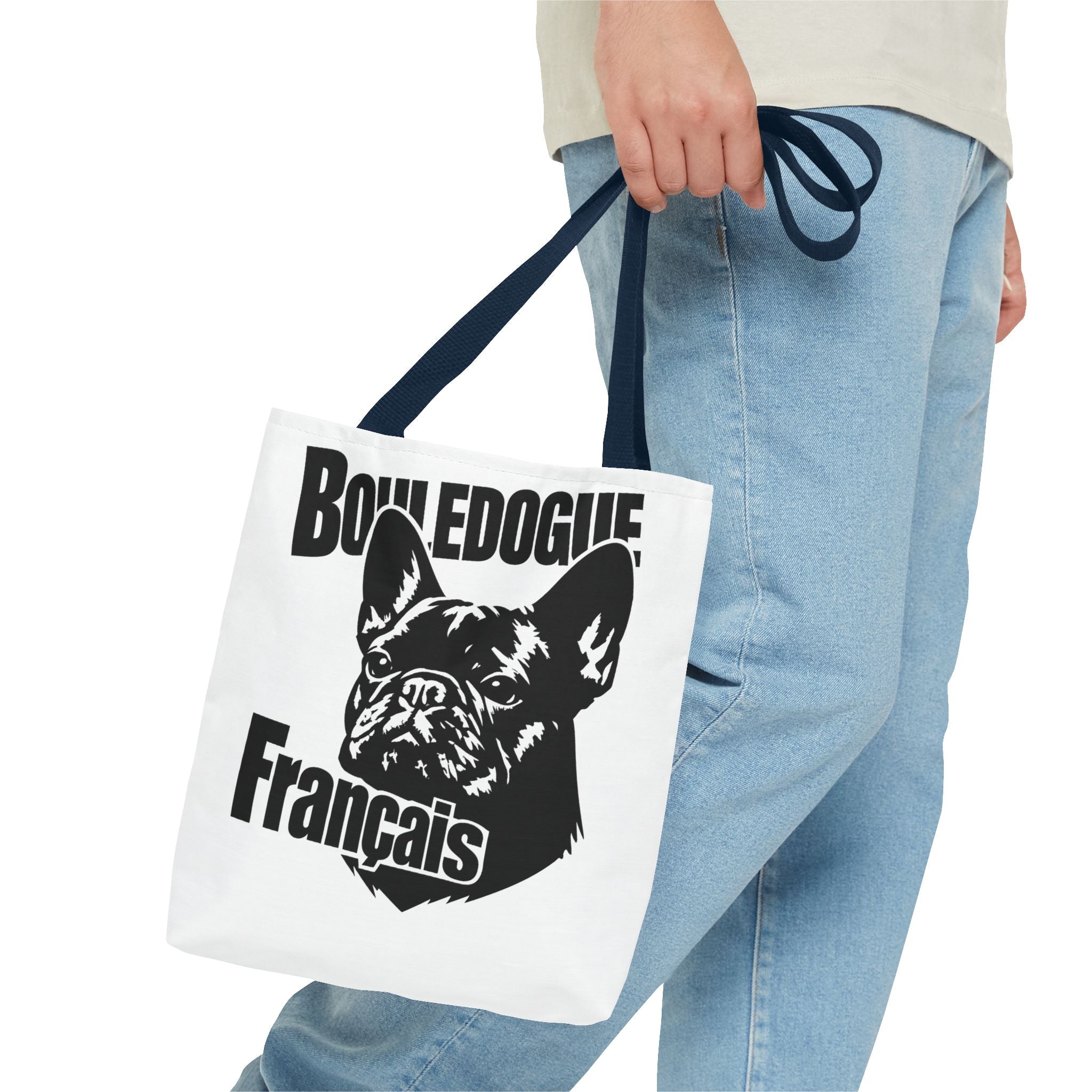 Tote Bag Bouledogue Français – Sac Fourre-Tout Chien Bouledogue Français