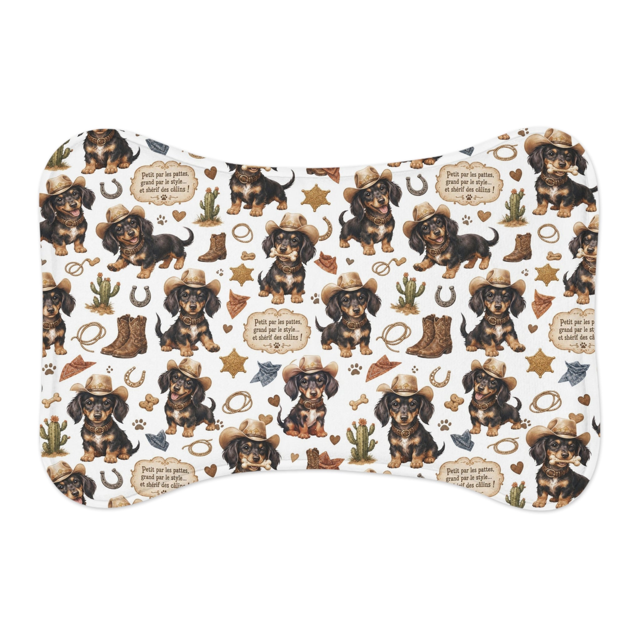 Tapis nourriture Teckel - Teckel Cowboy
