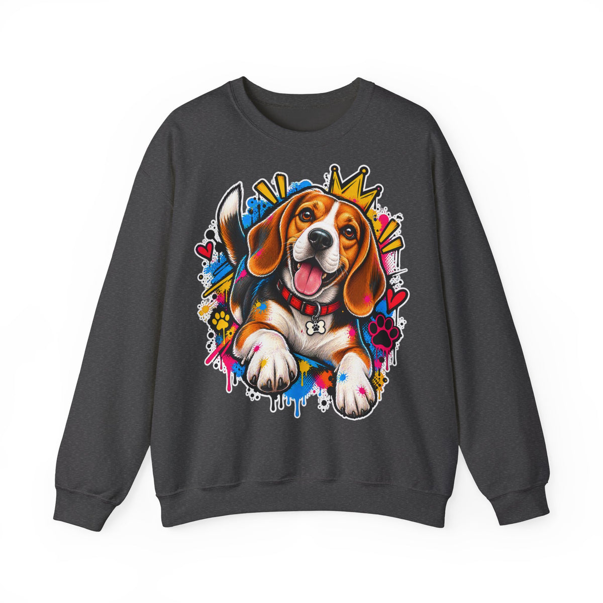 Sweatshirt Beagle graffiti : Affichez votre passion avec style