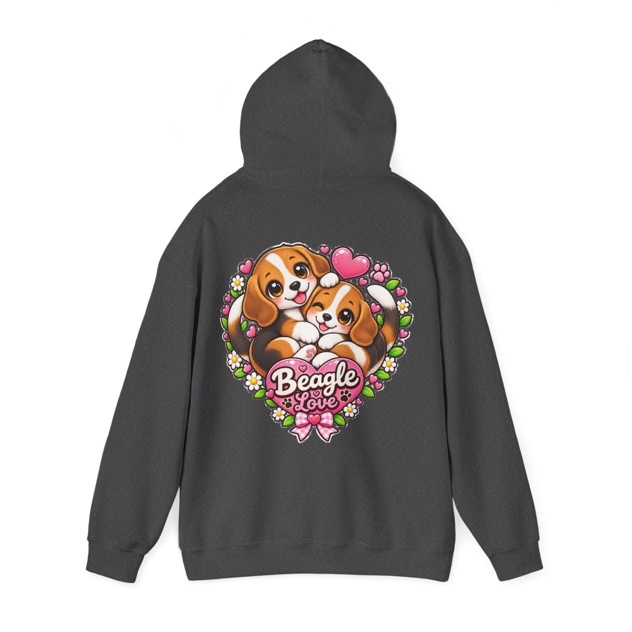 Sweatshirt à Capuche Beagle – Beagle Love Recto Verso