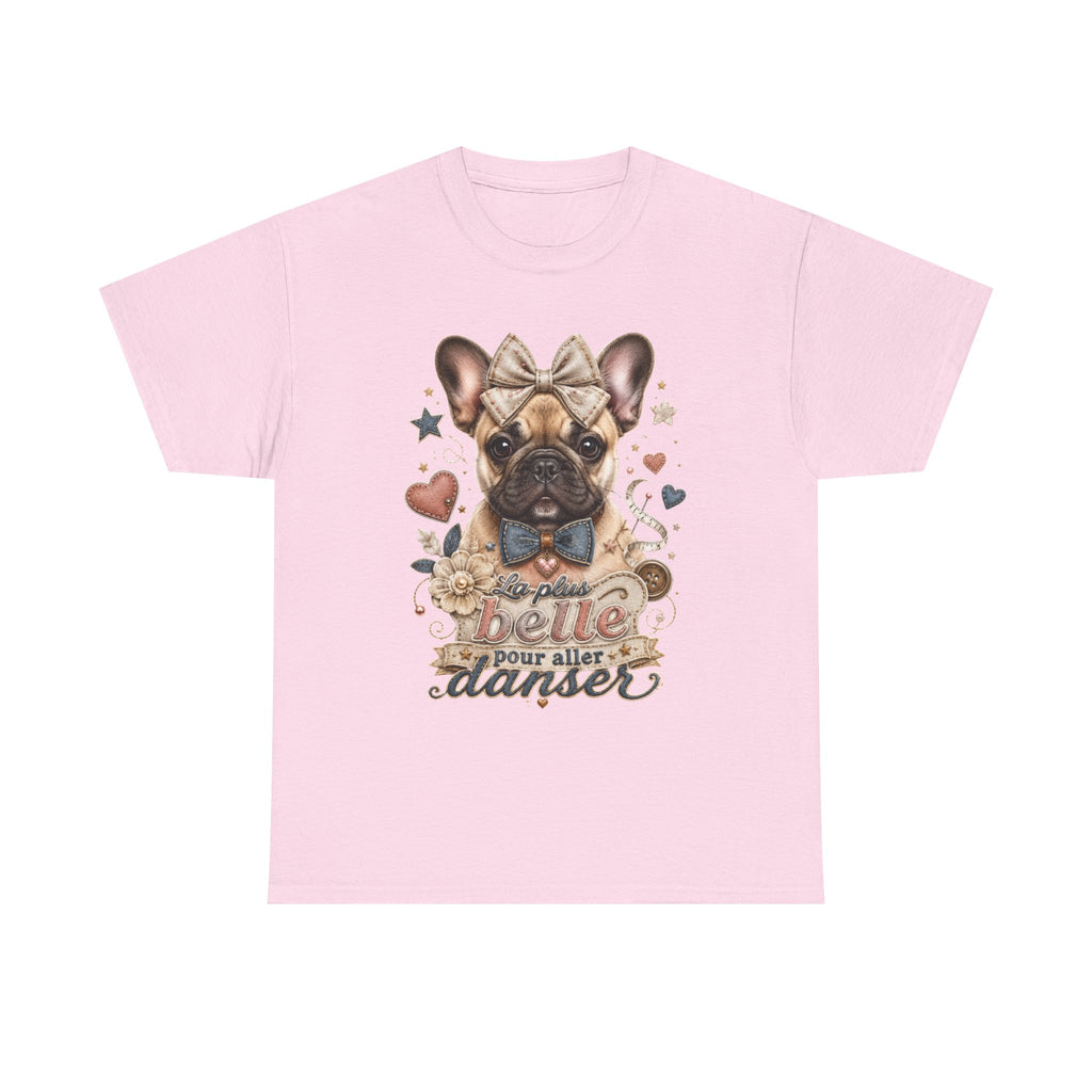 T-Shirt Femme Bouledogue Français – La Plus Belle Pour Danser