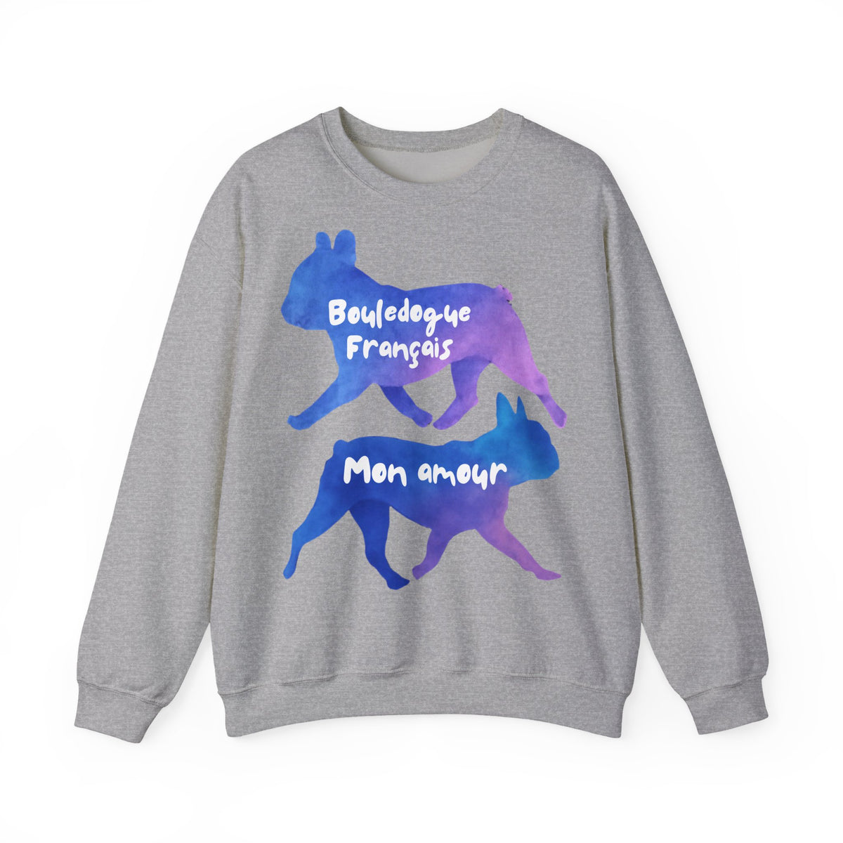 Sweatshirt Bouledogue Français – Bouledogue Français Mon Amour