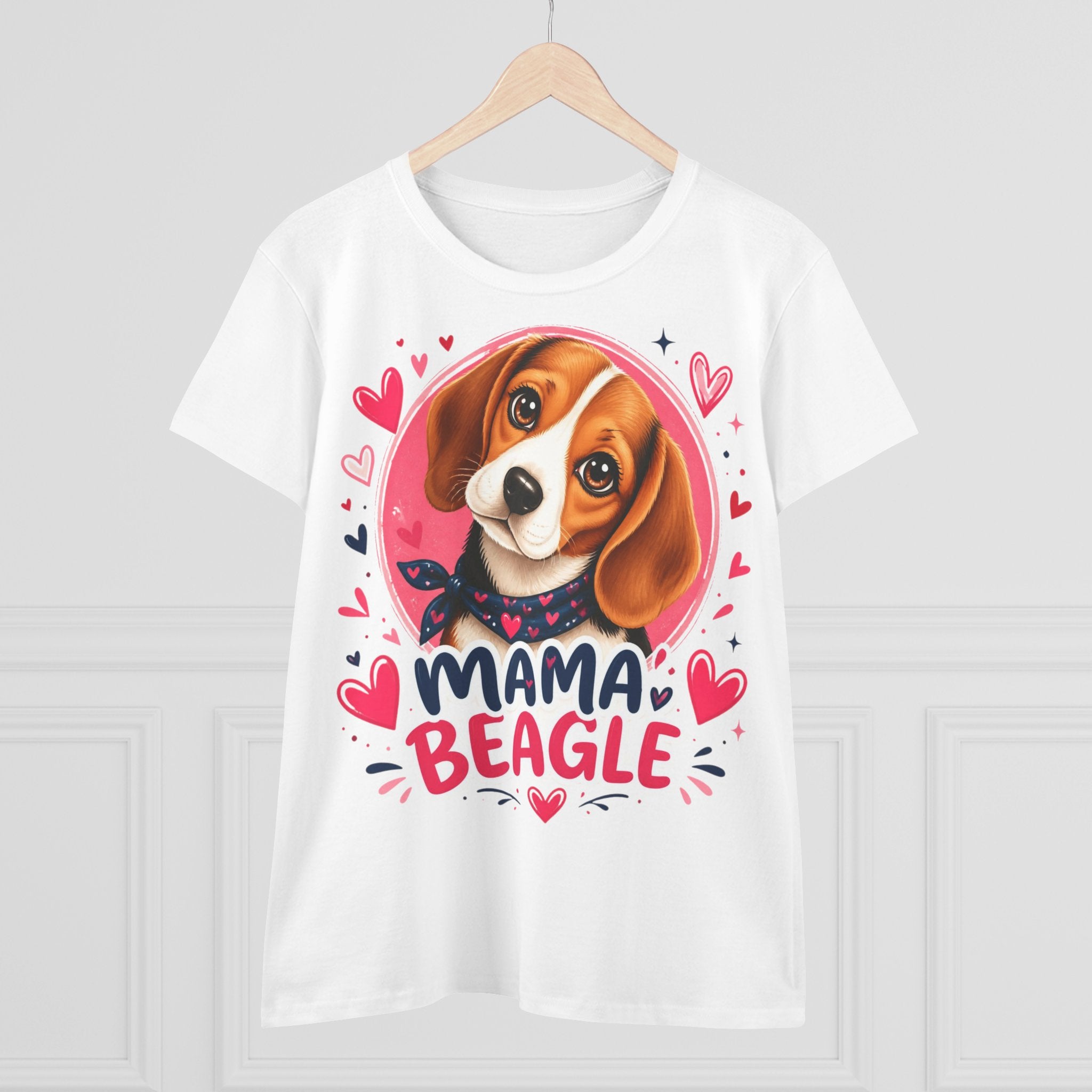 T-Shirt Femme Beagle - Mama Beagle