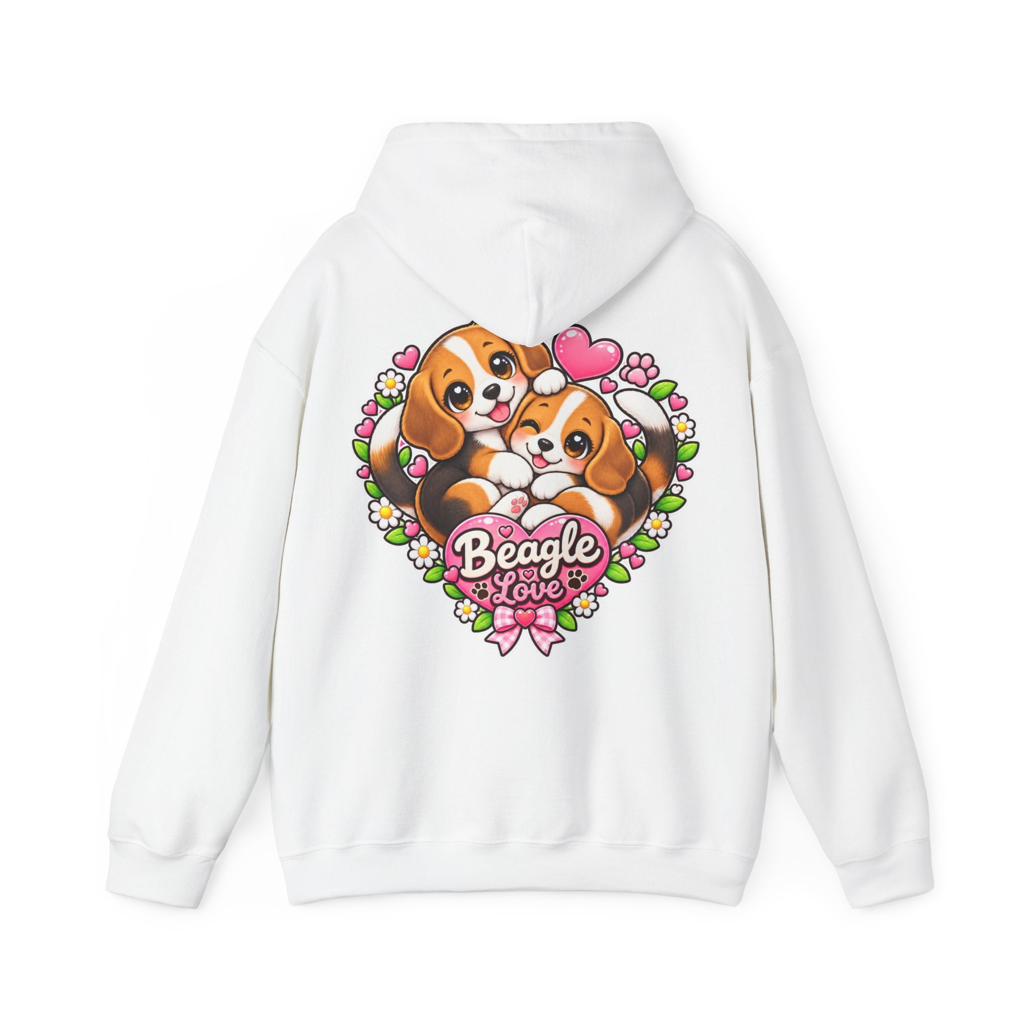 Sweatshirt à Capuche Beagle – Beagle Love Recto Verso