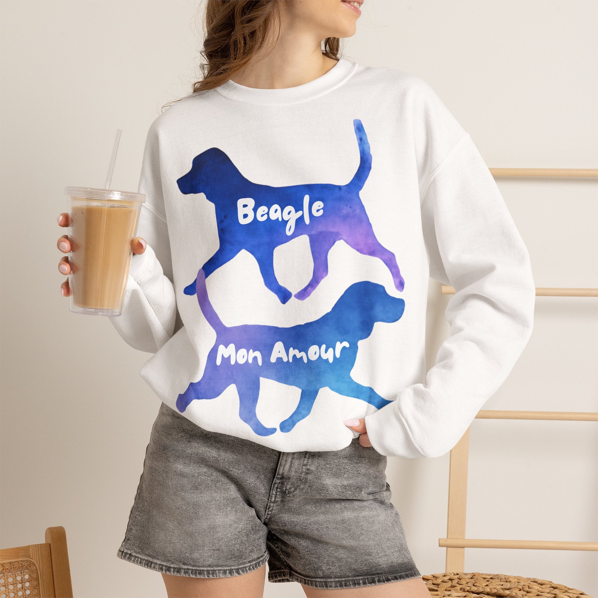 Sweatshirt Beagle – Beagle Mon Amour Cadeau Amoureux Chien