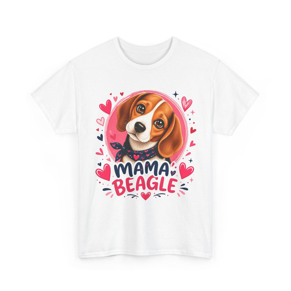 T-Shirt Femme Beagle – Maman Beagle Graphique
