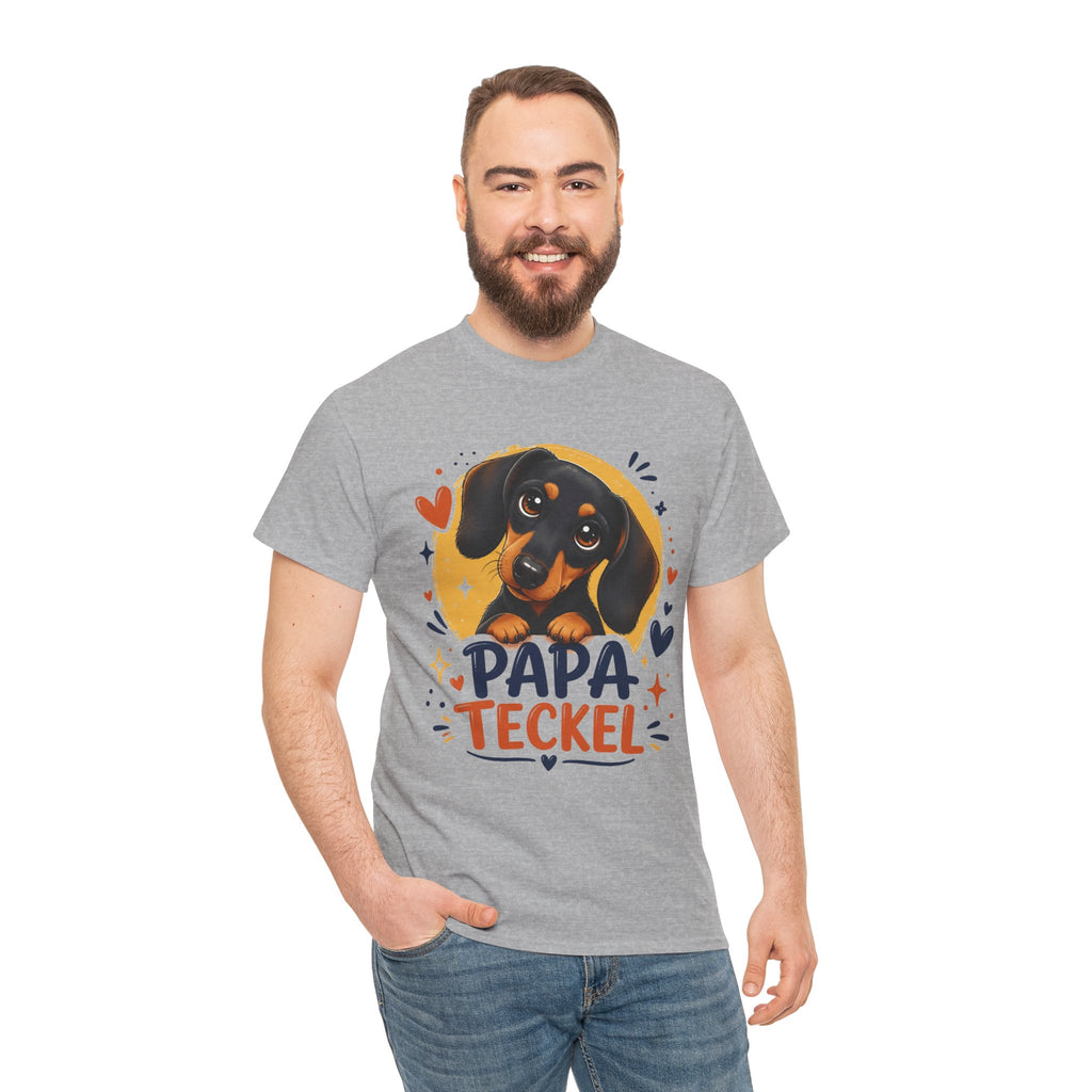 T-Shirt Homme Teckel – Papa Teckel Graphique