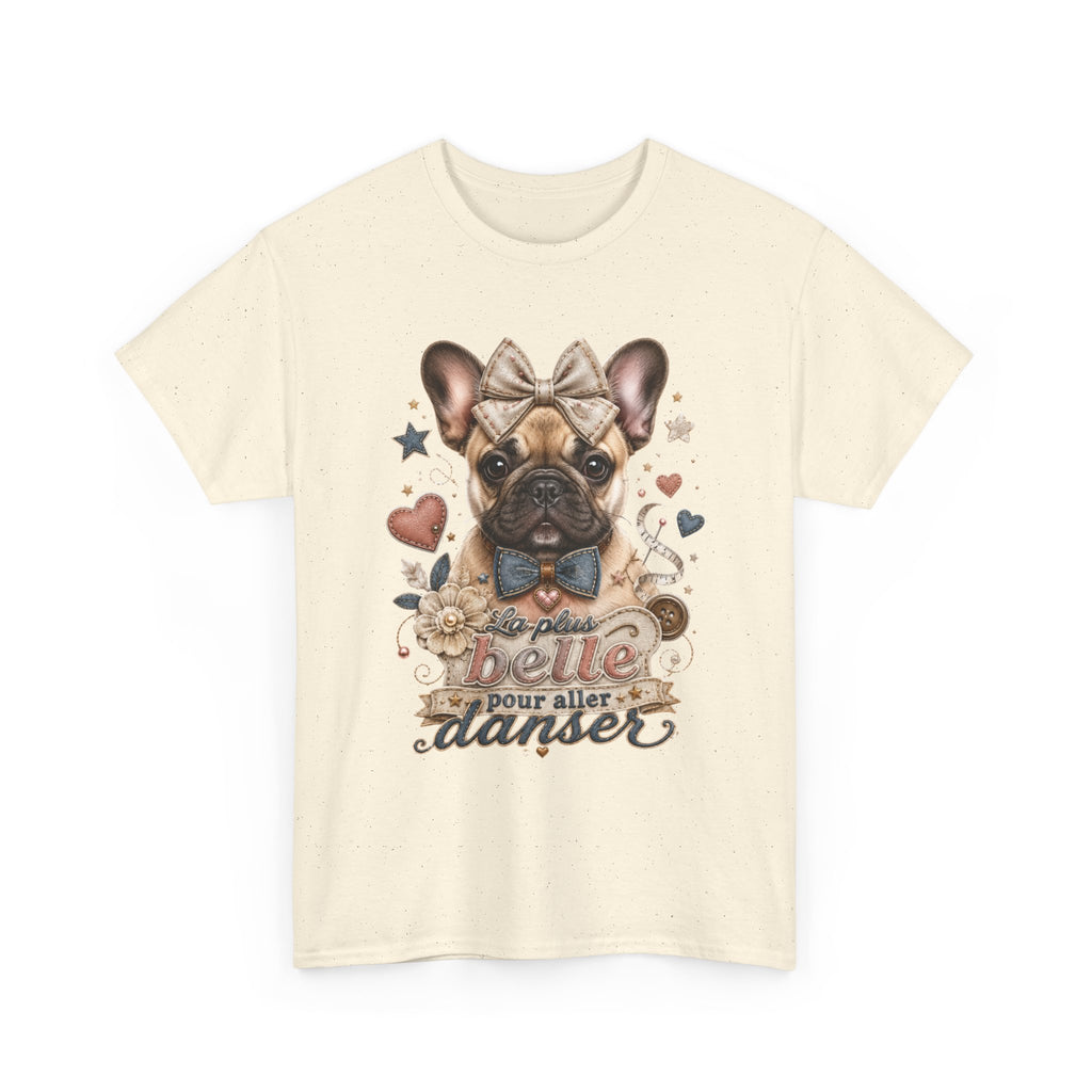 T-Shirt Femme Bouledogue Français – La Plus Belle Pour Danser
