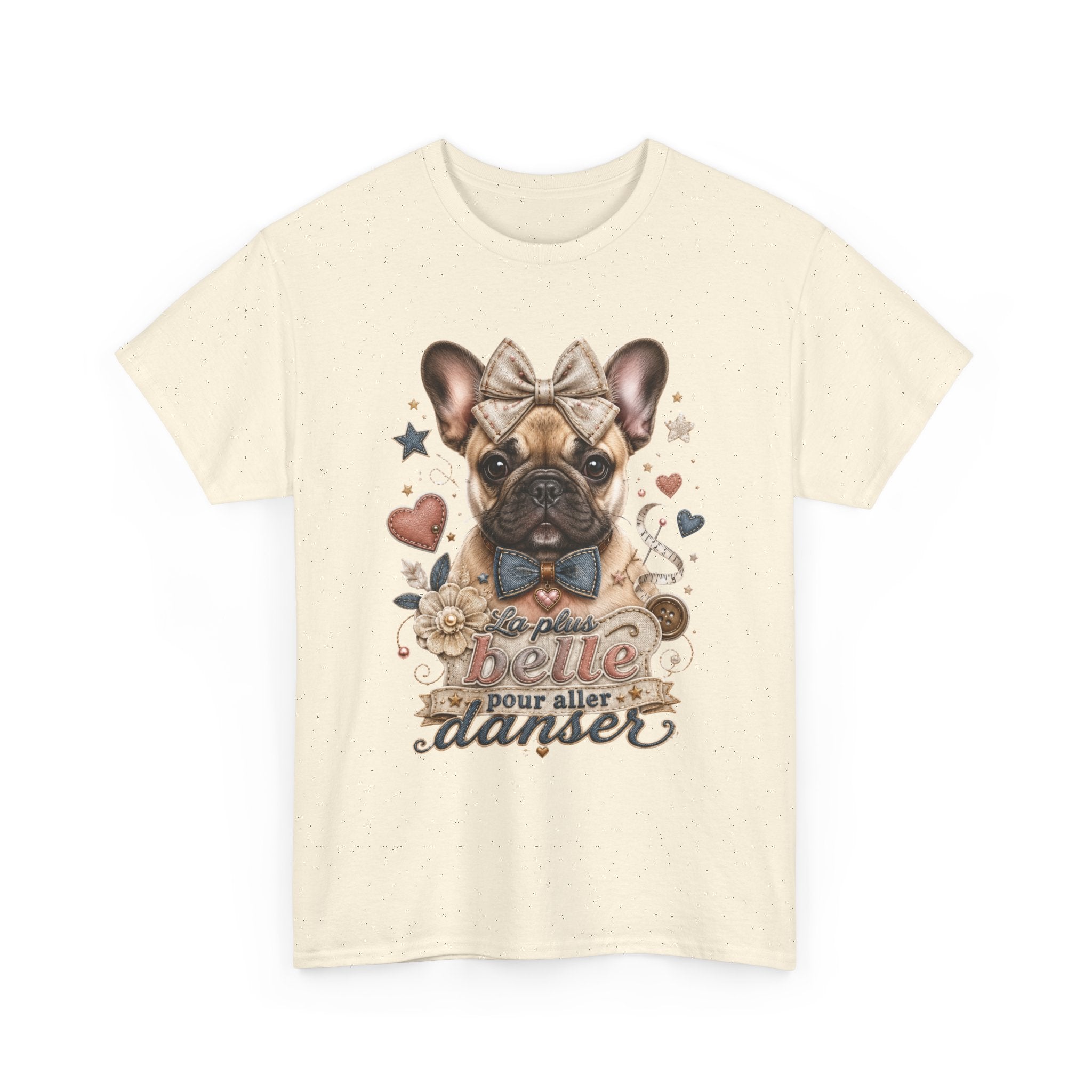 T-Shirt Femme Bouledogue Français – La Plus Belle Pour Danser