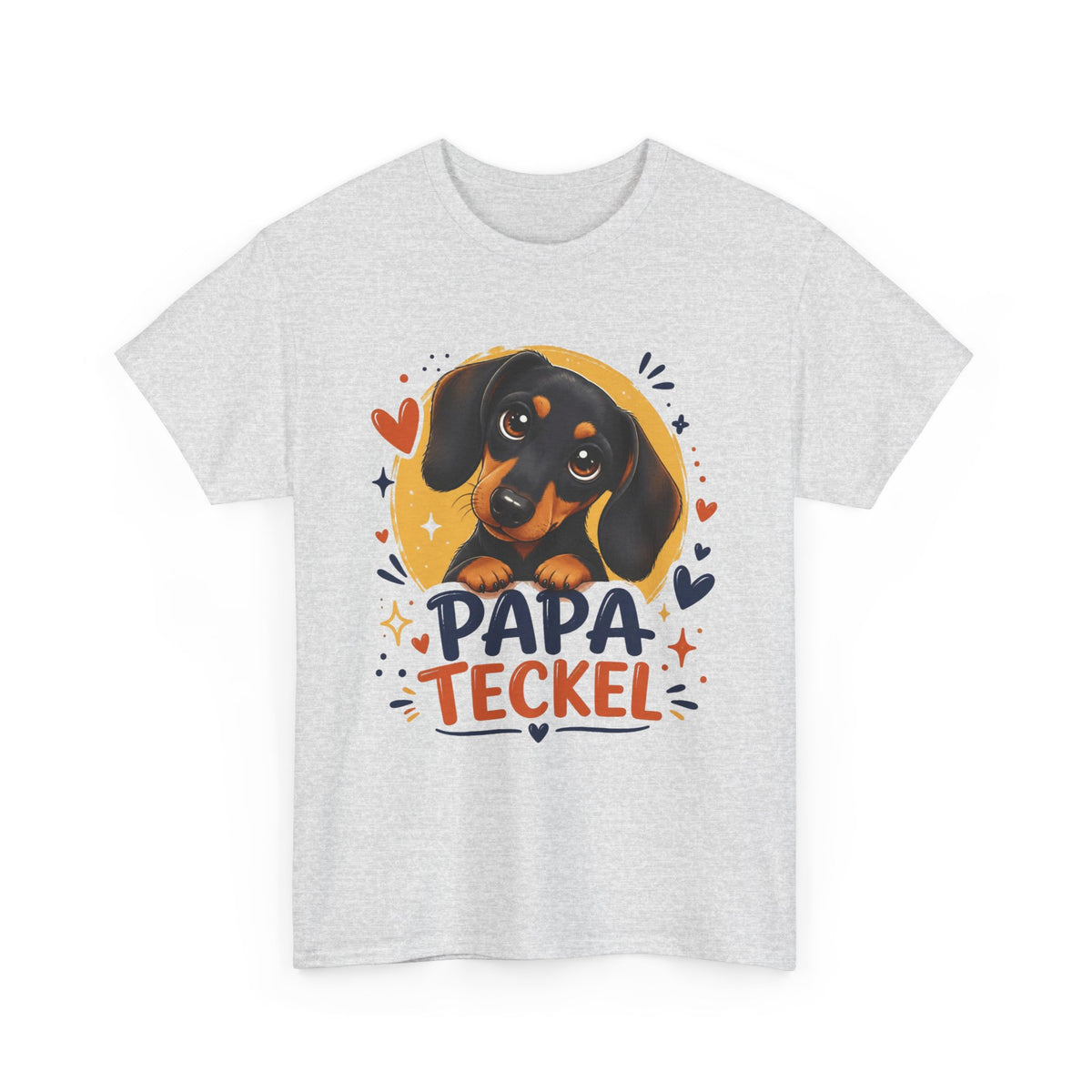 T-Shirt Homme Teckel – Papa Teckel Graphique