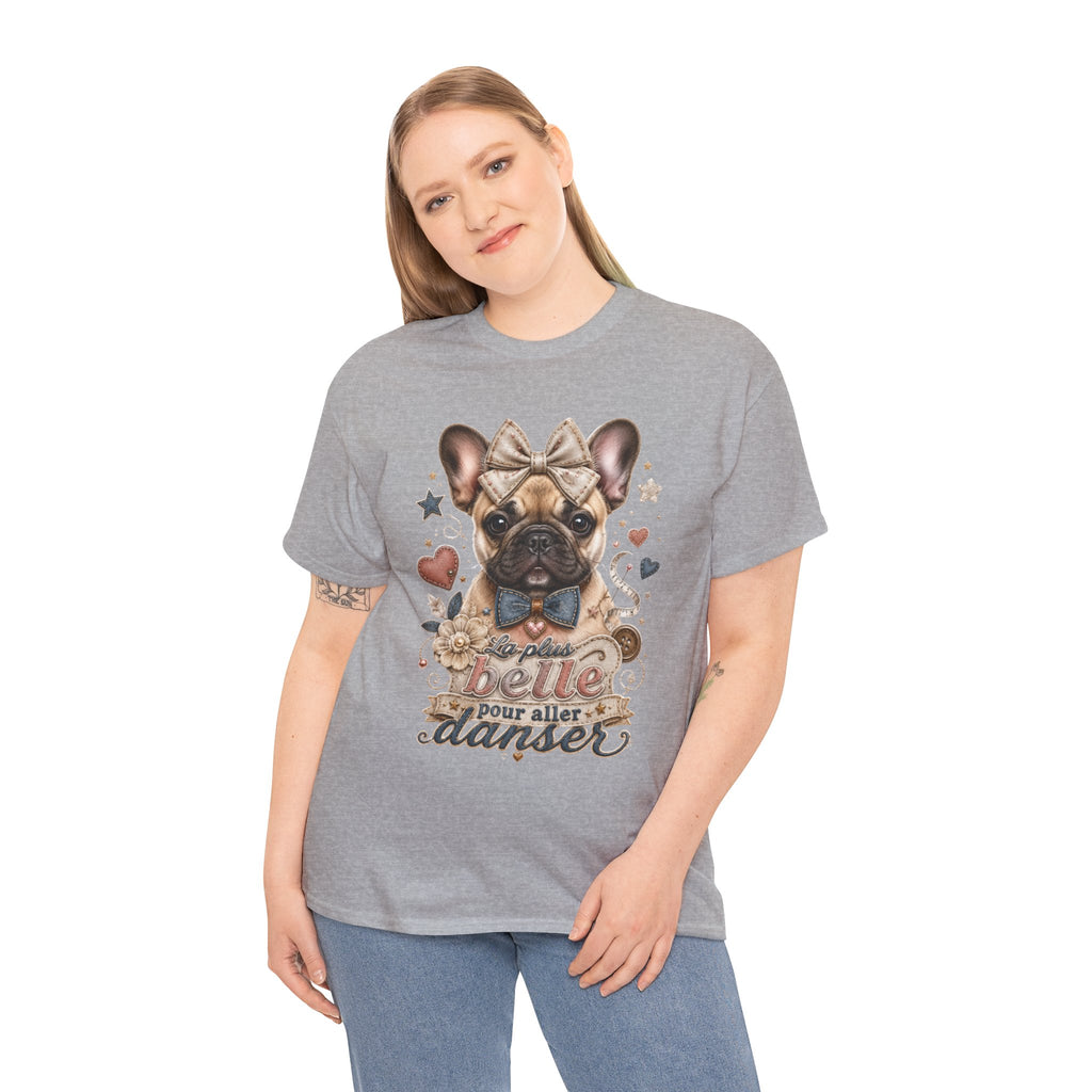 T-Shirt Femme Bouledogue Français – La Plus Belle Pour Danser