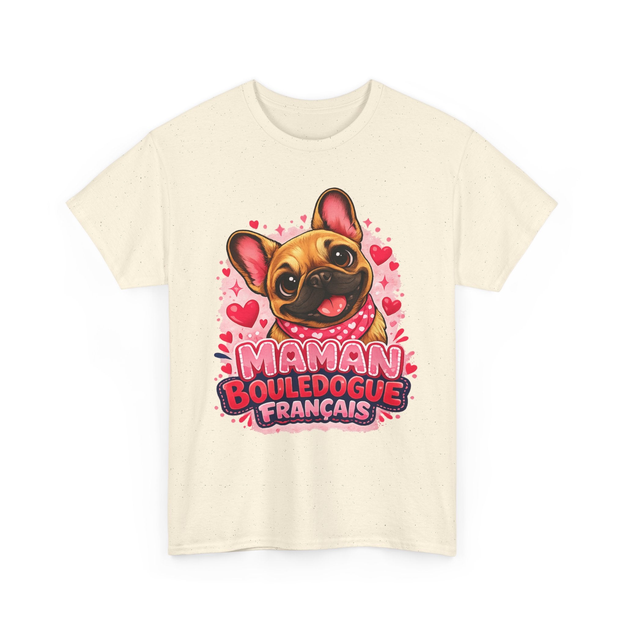 T-Shirt Femme Bouledogue Français – Maman Frenchie Cadeau