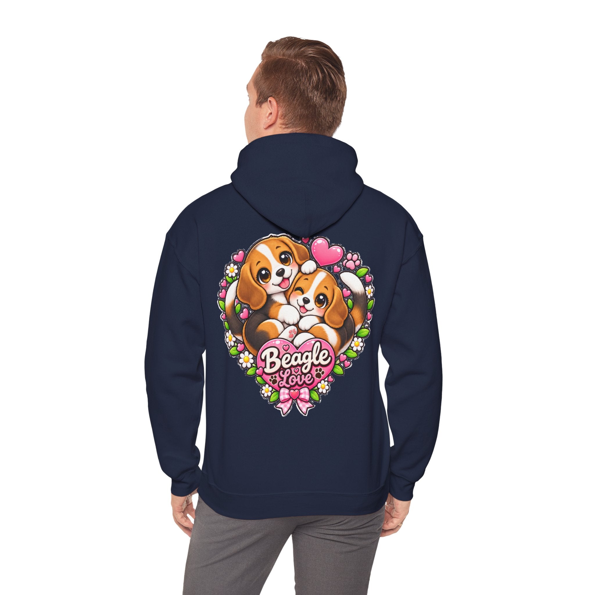 Sweatshirt à Capuche Beagle – Beagle Love Recto Verso