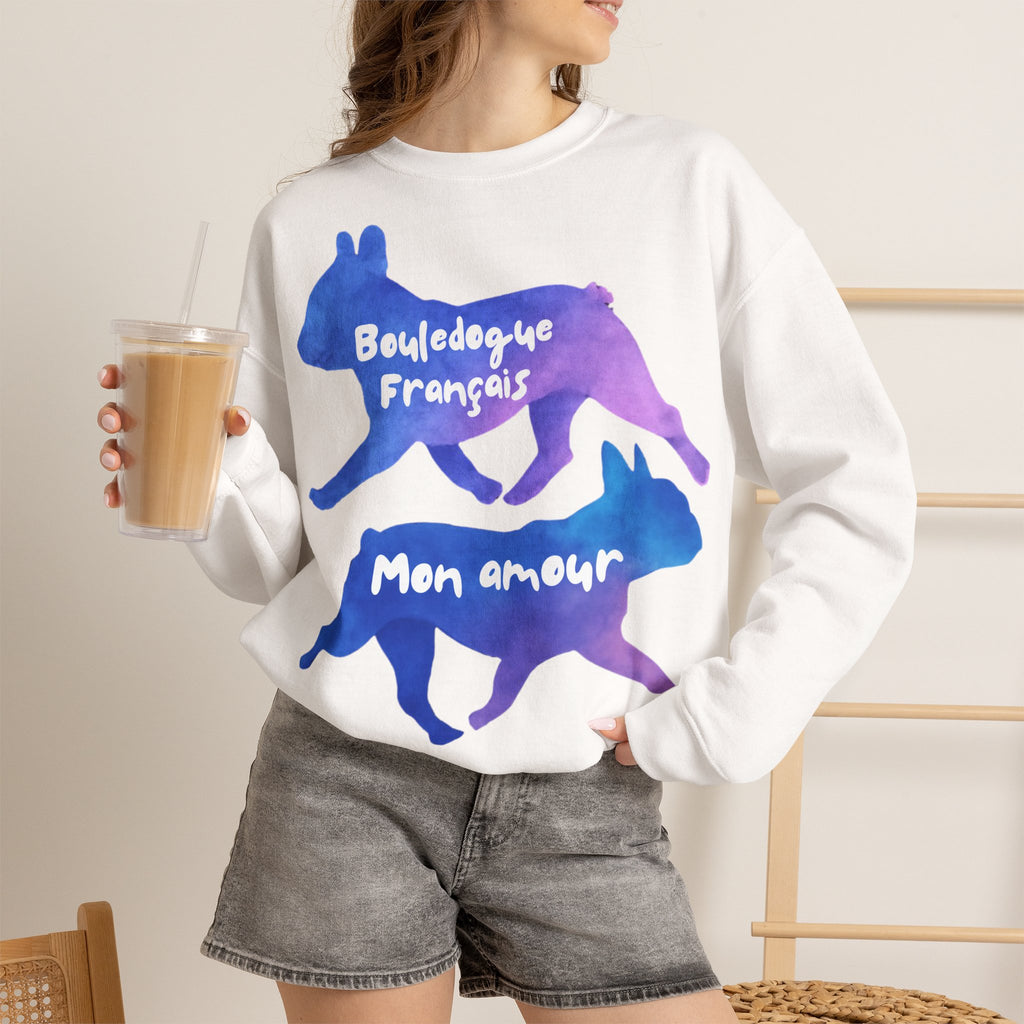 Sweatshirt Bouledogue Français – Bouledogue Français Mon Amour