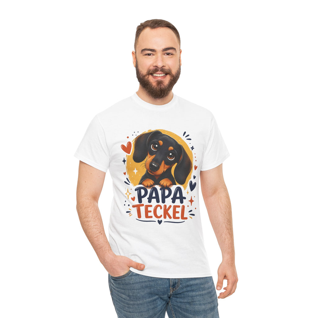 T-Shirt Homme Teckel – Papa Teckel Graphique