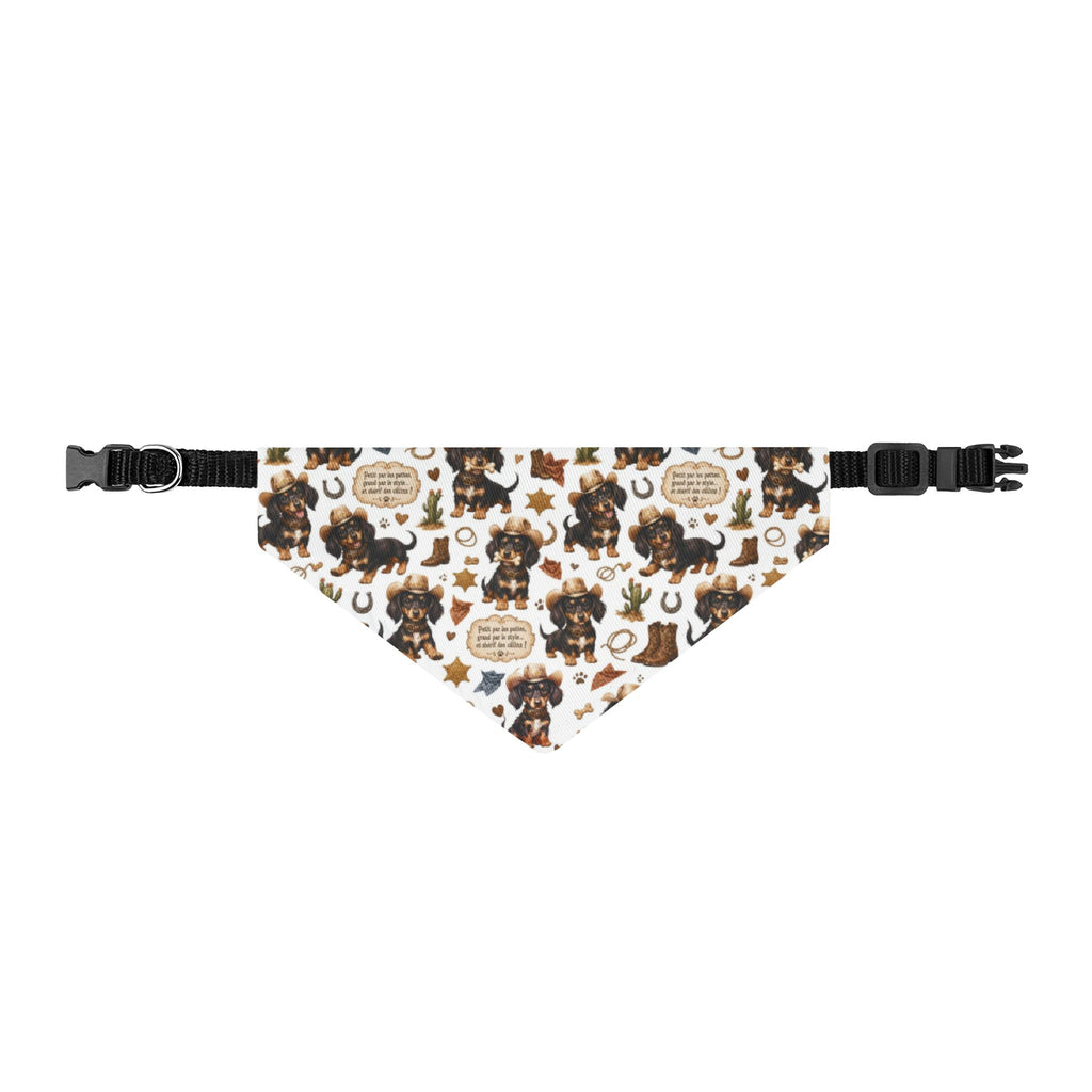 Bandana a clip Teckel - Pattern Teckel 2