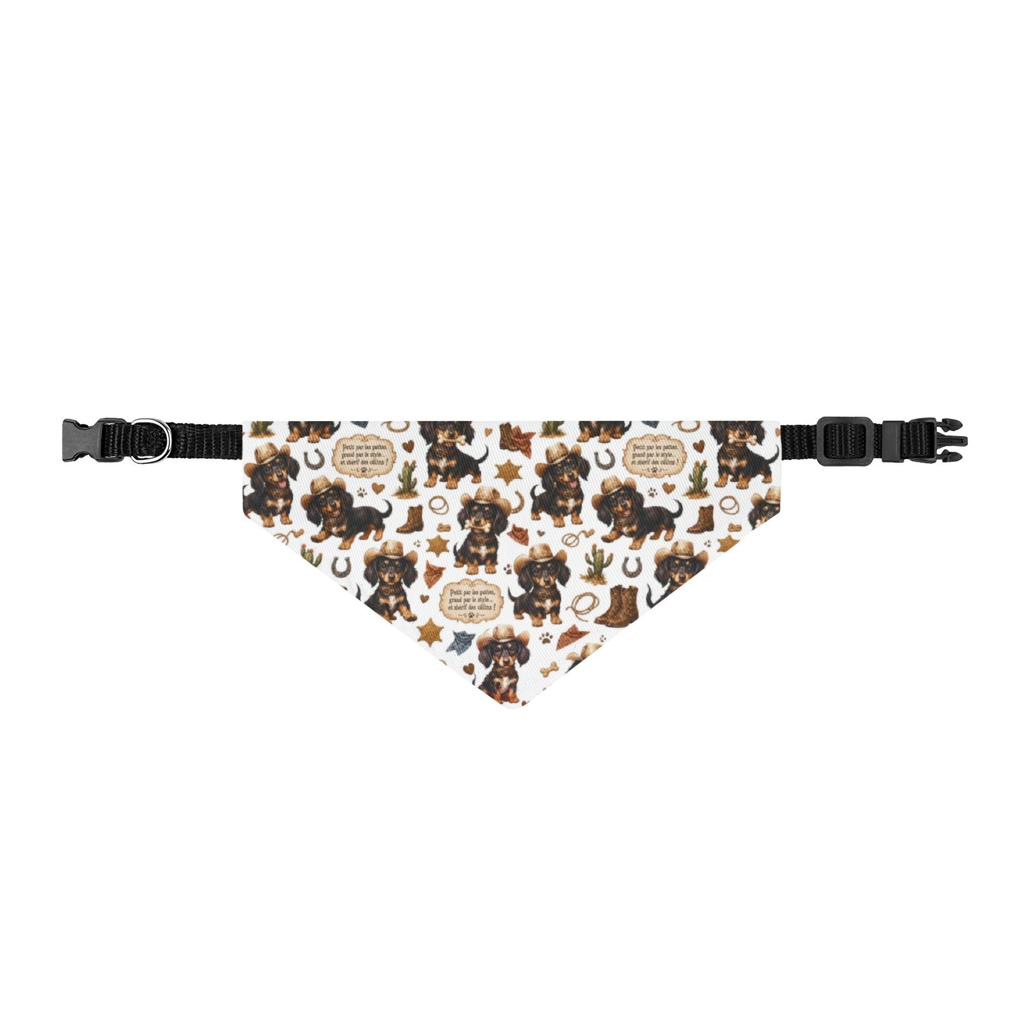 Bandana a clip Teckel - Pattern Teckel 2