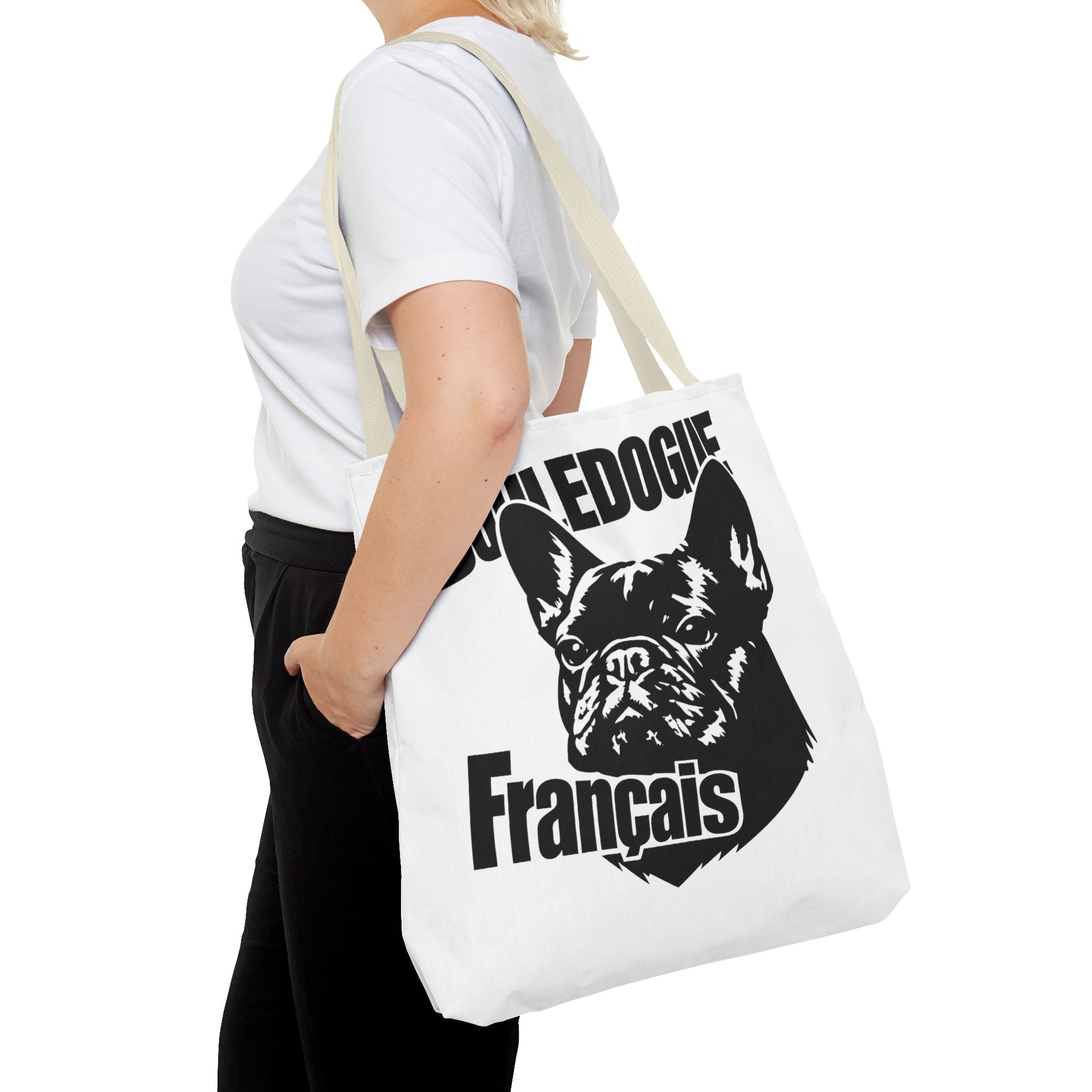 Tote Bag Bouledogue Français – Sac Fourre-Tout Chien Bouledogue Français