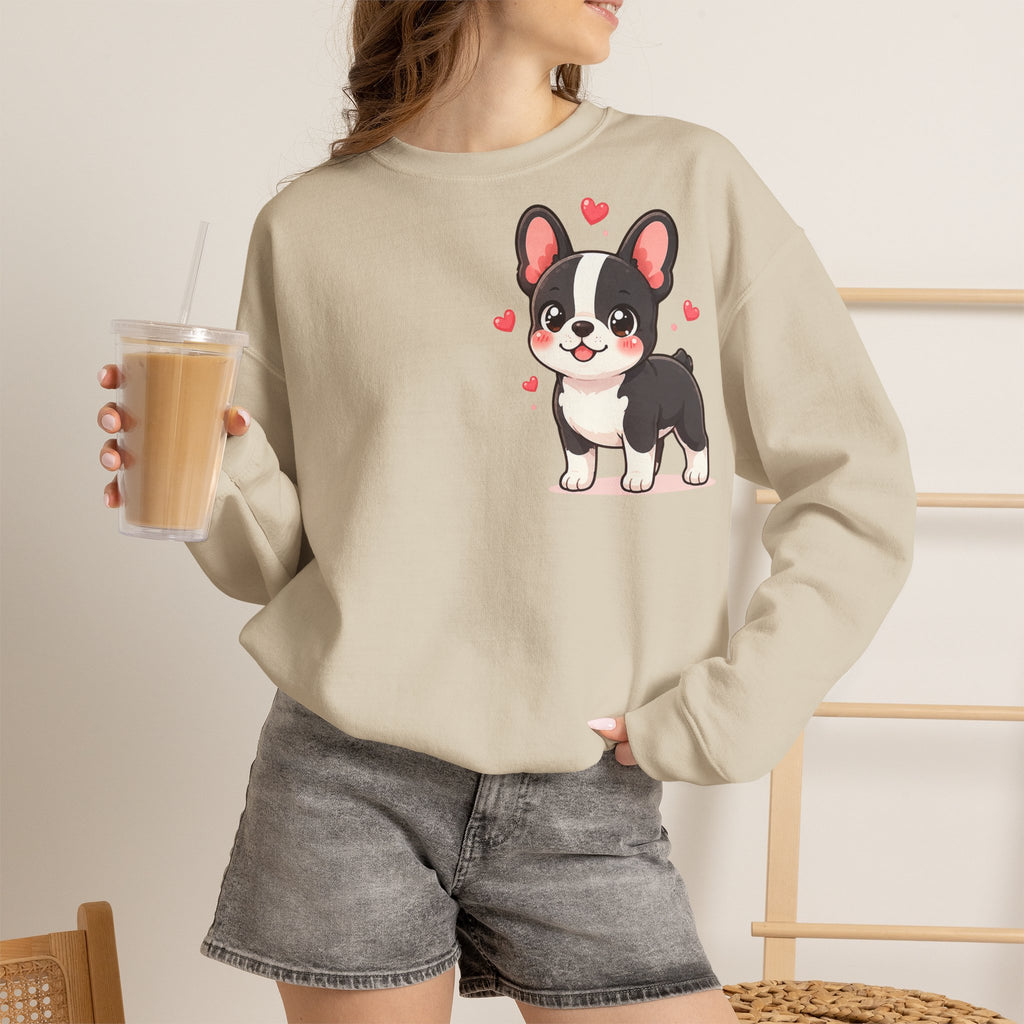 Sweatshirt Bouledogue Français – Frenchie Love Cadeau