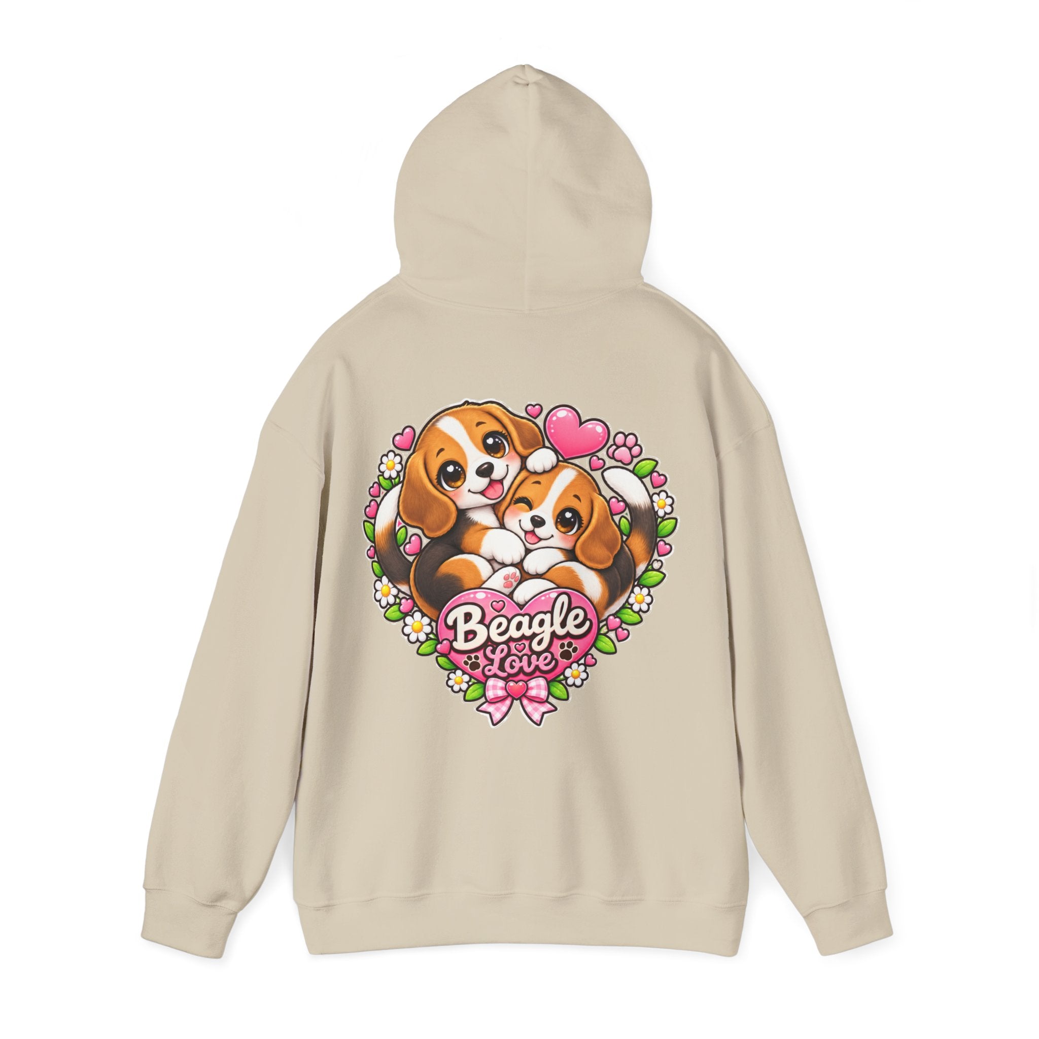 Sweatshirt à Capuche Beagle – Beagle Love Recto Verso