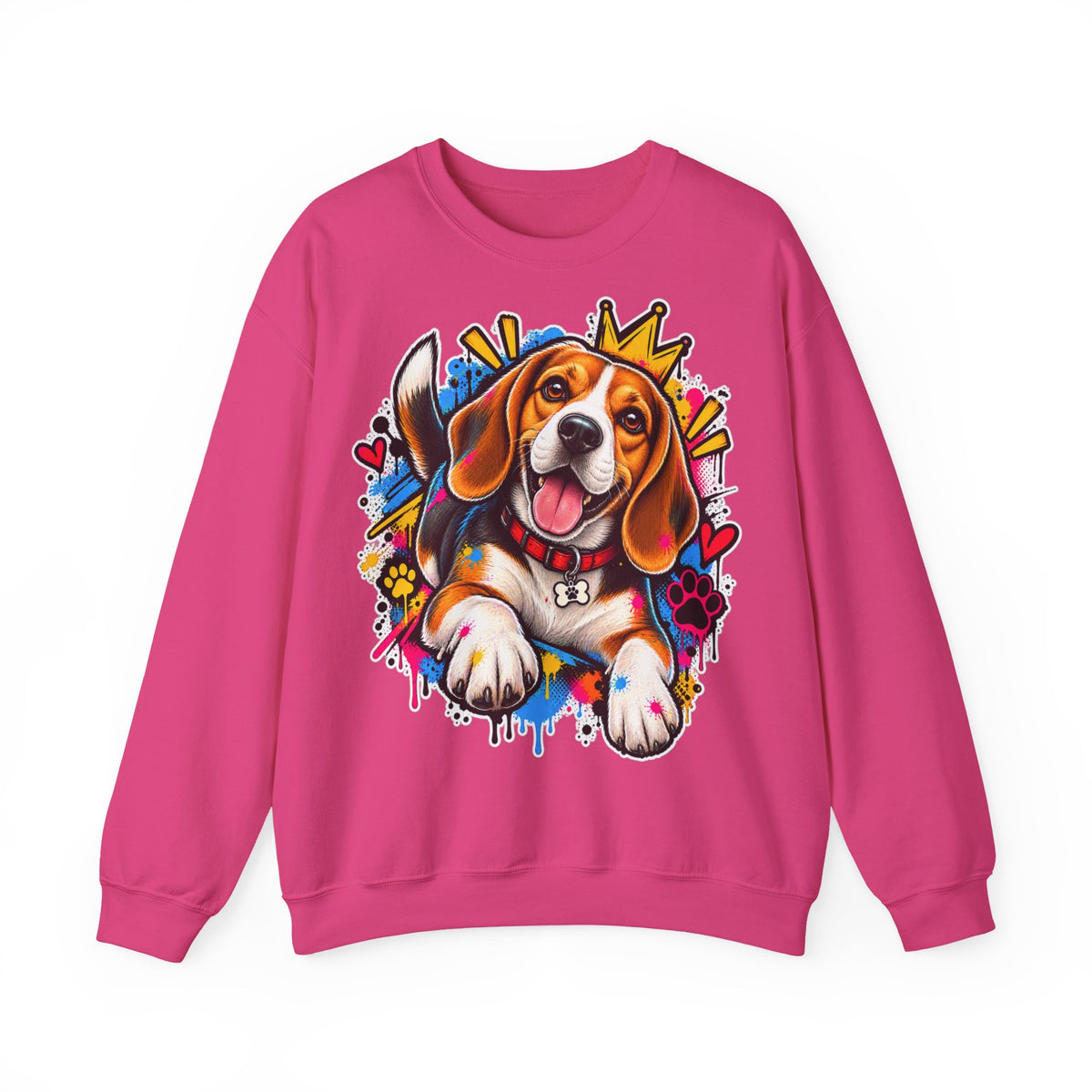 Sweatshirt Beagle graffiti : Affichez votre passion avec style