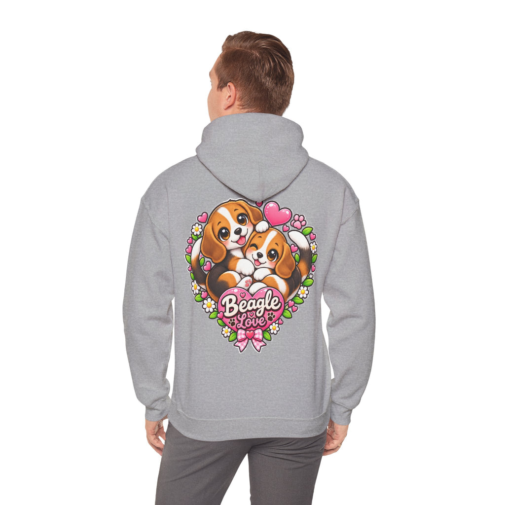 Sweatshirt à Capuche Beagle – Beagle Love Recto Verso