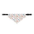 Clip-On Pet Bandana Cute Paw Prints & Hearts Pattern for Dogs