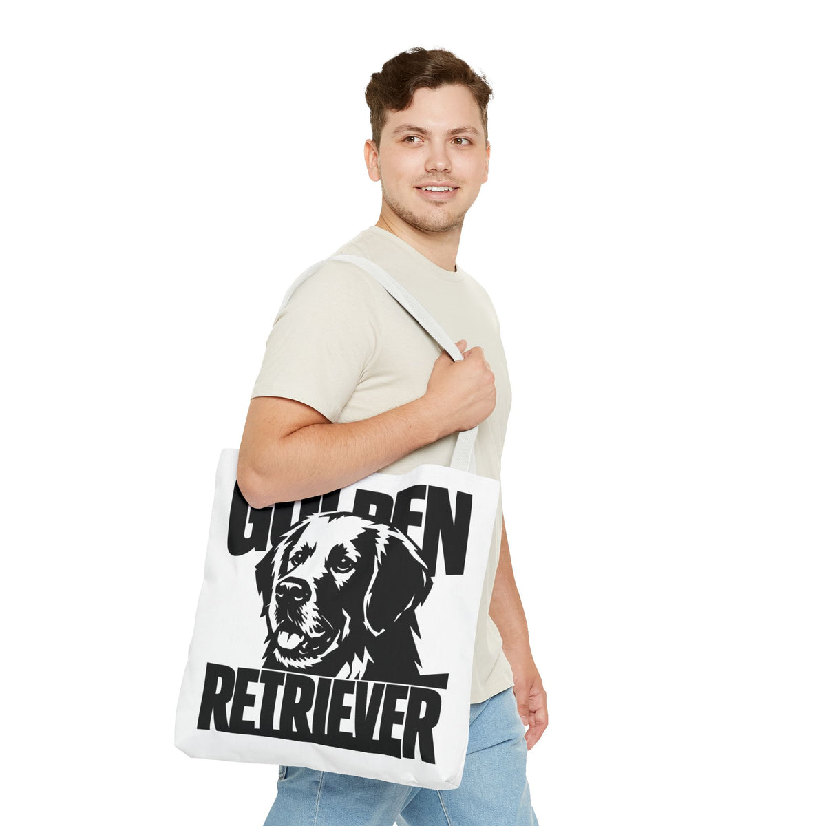 Tote Bag Golden Retriever – Sac Fourre-Tout Chien Golden Retriever
