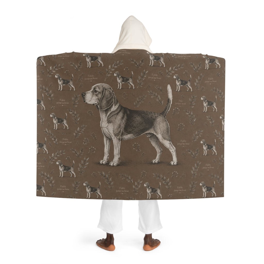 Couverture Capuche Beagle - Chien Beagle
