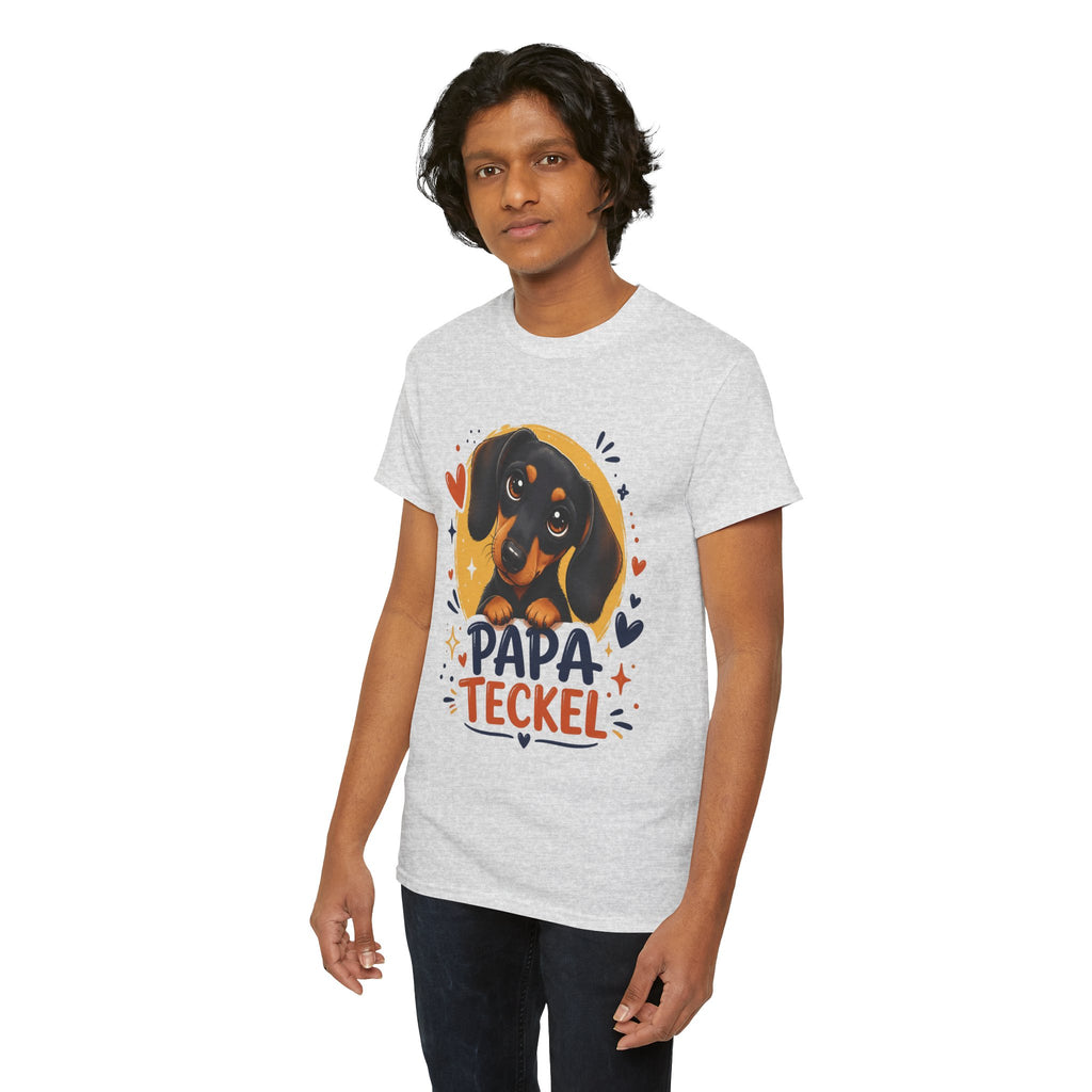 T-Shirt Homme Teckel – Papa Teckel Graphique