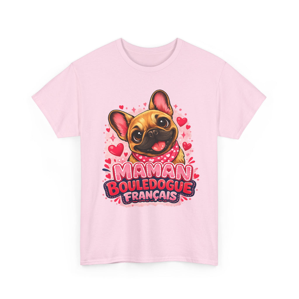 T-Shirt Femme Bouledogue Français – Maman Frenchie Cadeau