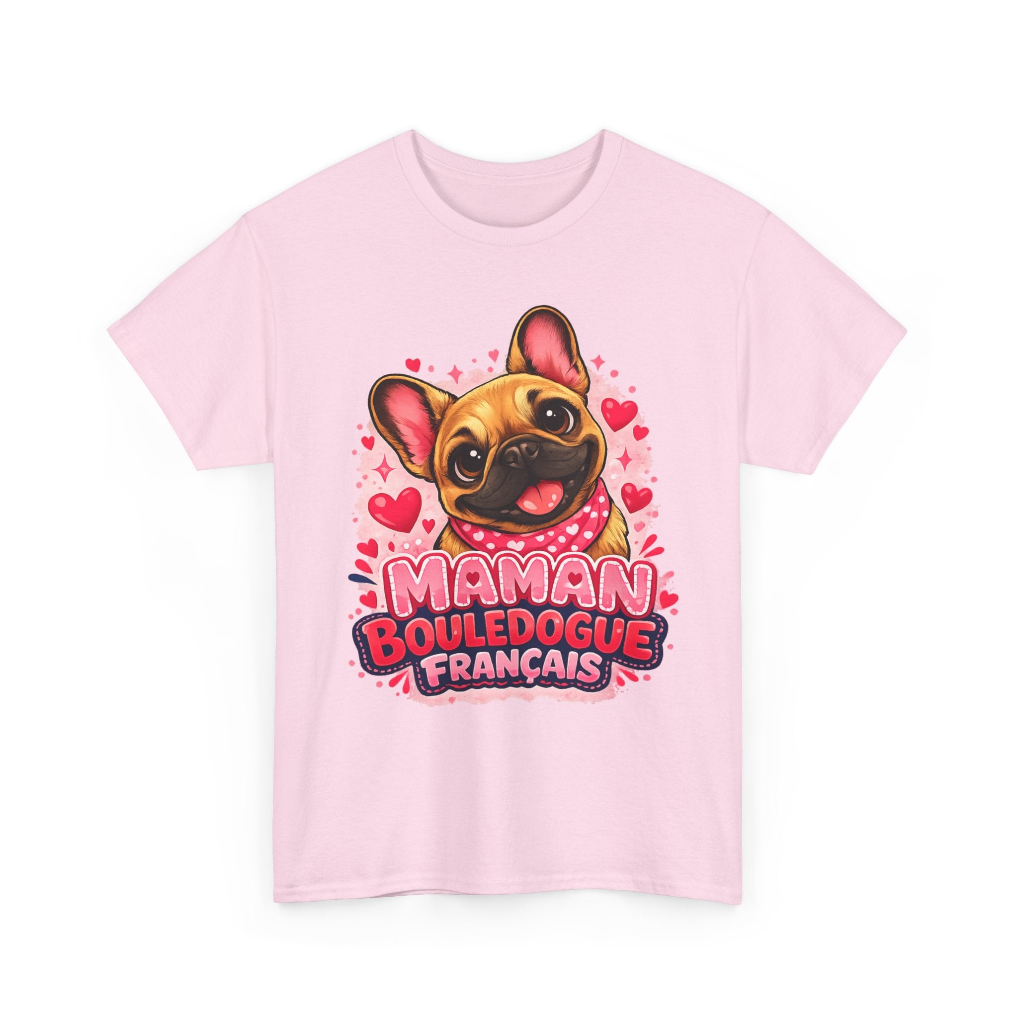 T-Shirt Femme Bouledogue Français – Maman Frenchie Cadeau