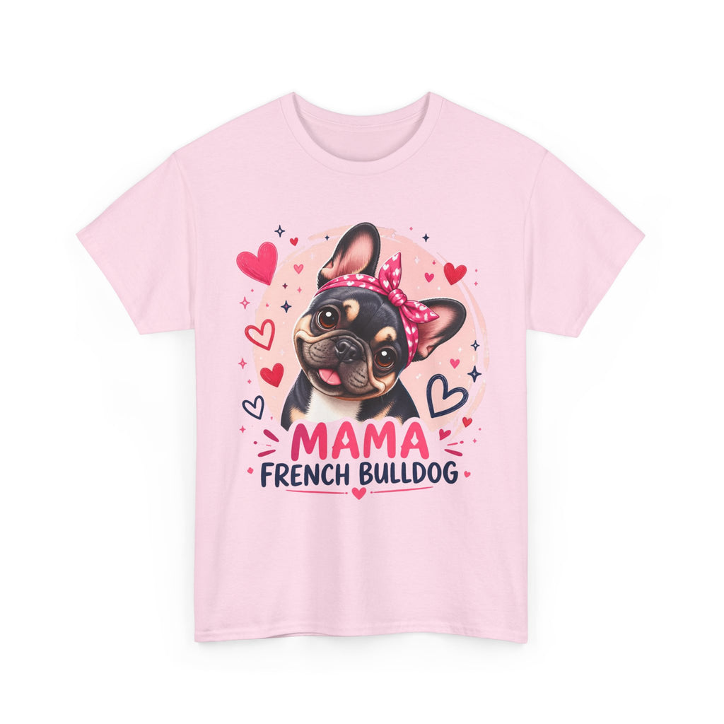 T-Shirt Femme Bouledogue Français – Mama Frenchie Graphique