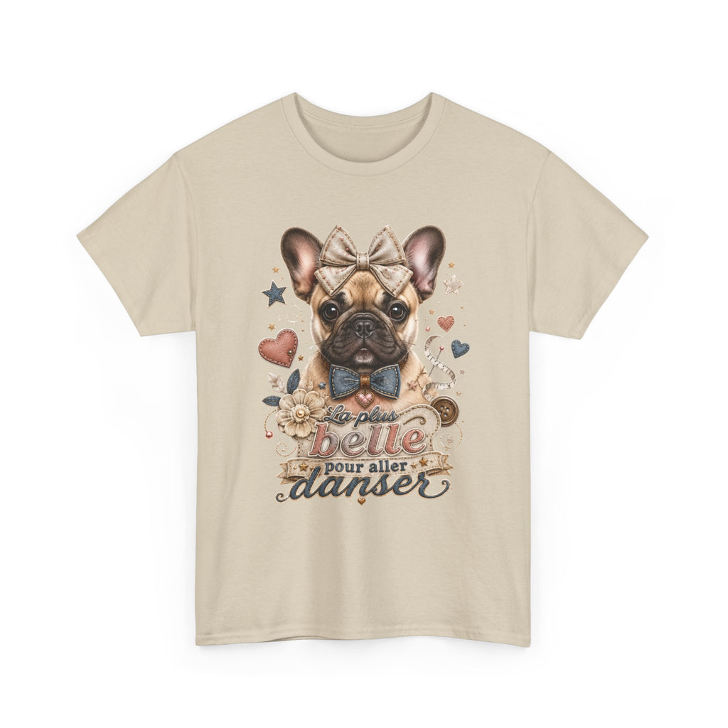 T-Shirt Femme Bouledogue Français – La Plus Belle Pour Danser