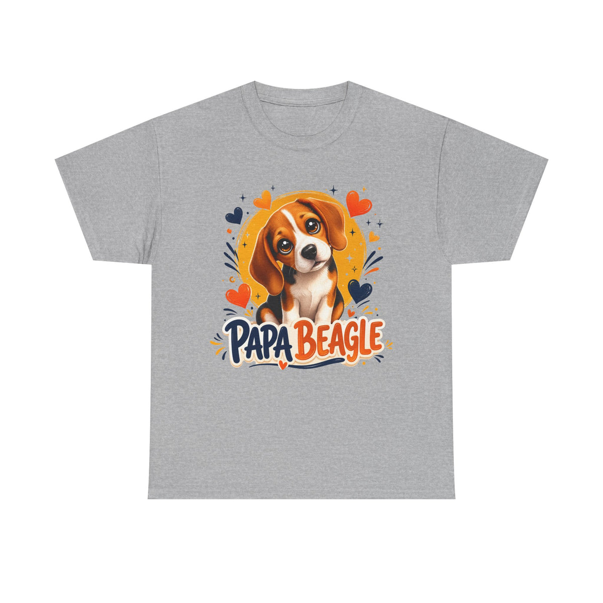 T-Shirt Homme Beagle – Papa Beagle Cadeau Fête des Pères