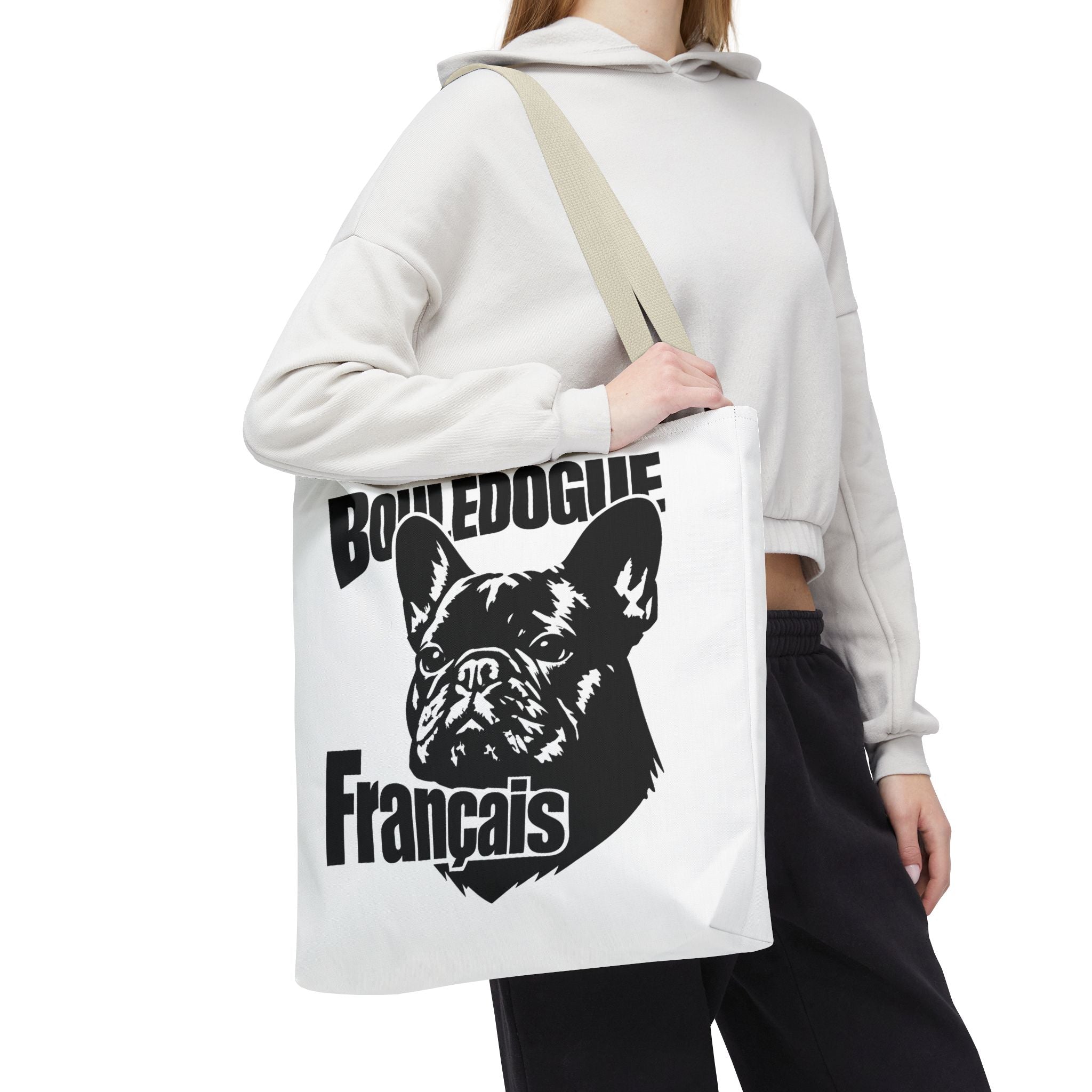 Tote Bag Bouledogue Français – Sac Fourre-Tout Chien Bouledogue Français