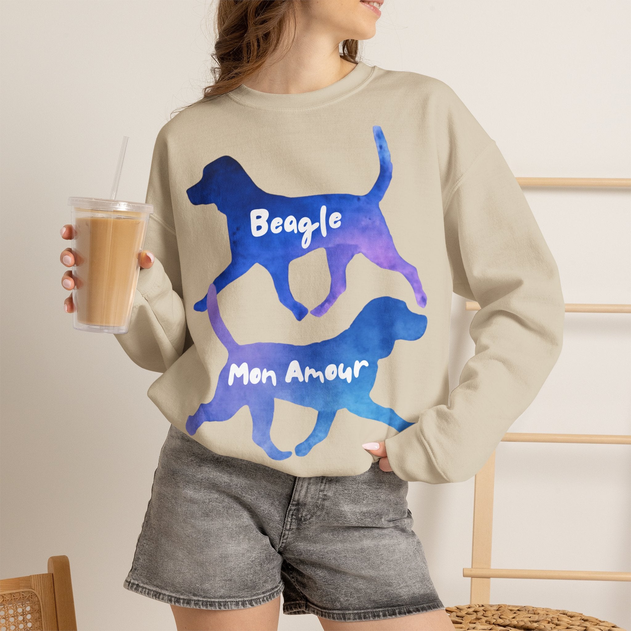 Sweatshirt Beagle – Beagle Mon Amour Cadeau Amoureux Chien