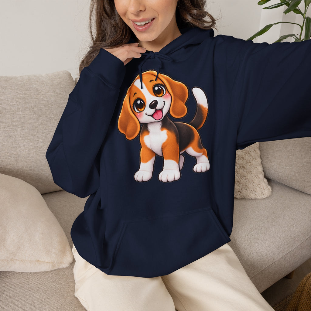 Sweatshirt à Capuche Beagle – Beagle Love Recto Verso