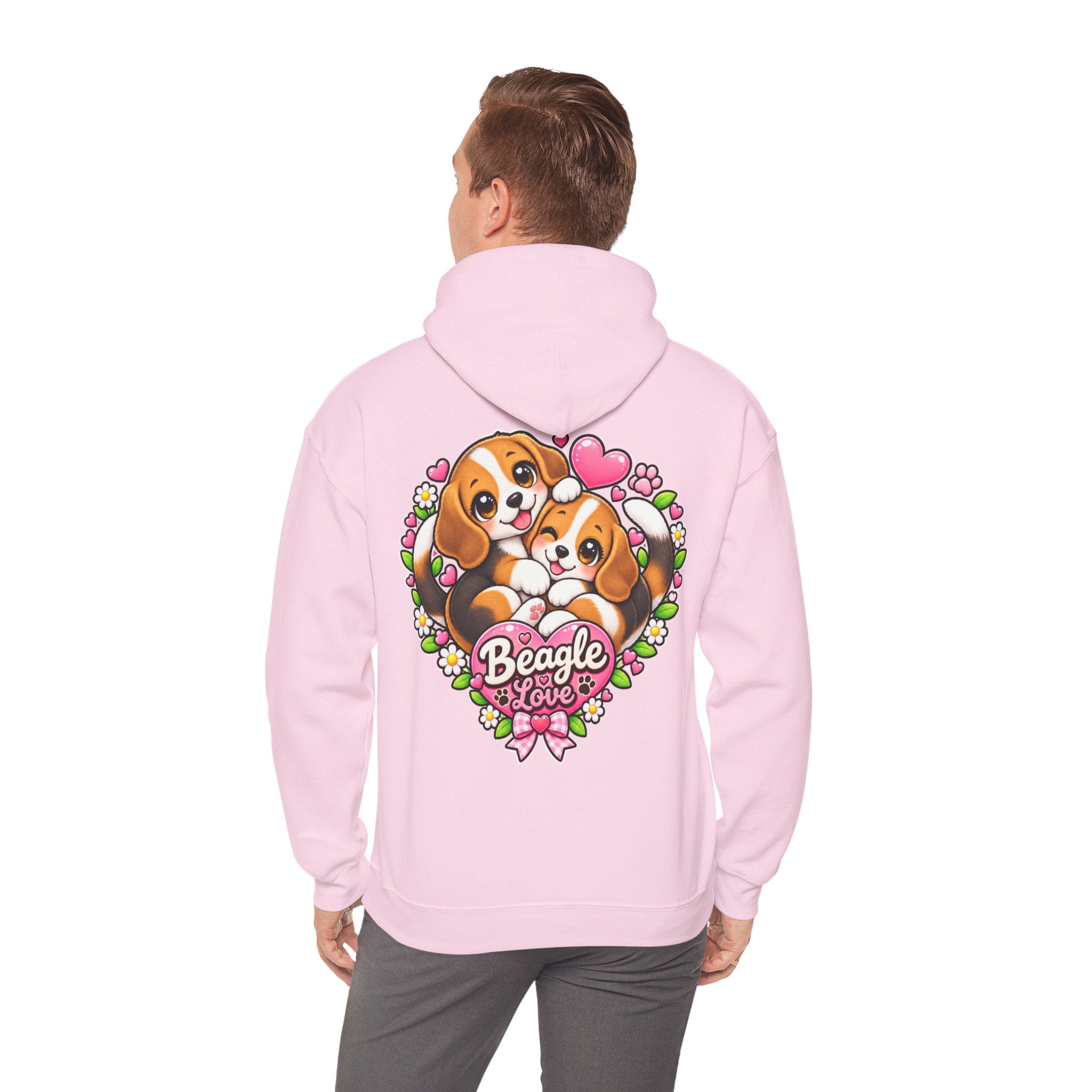 Sweatshirt à Capuche Beagle – Beagle Love Recto Verso